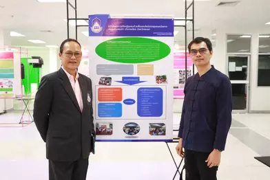 คณบดีคณะรัฐศาสตร์และสังคมศาสตร์นำทัพคณาจารย์เข้ารับรางวัล Super KPI 1.1.3-1.1.5 ในโครงการเปิดบ้านสถาบันนวัตกรรมการเรียนรู้ (UPILI Open House 2023)