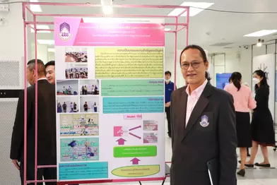 คณบดีคณะรัฐศาสตร์และสังคมศาสตร์นำทัพคณาจารย์เข้ารับรางวัล Super KPI 1.1.3-1.1.5 ในโครงการเปิดบ้านสถาบันนวัตกรรมการเรียนรู้ (UPILI Open House 2023)