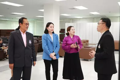 คณบดีคณะรัฐศาสตร์และสังคมศาสตร์นำทัพคณาจารย์เข้ารับรางวัล Super KPI 1.1.3-1.1.5 ในโครงการเปิดบ้านสถาบันนวัตกรรมการเรียนรู้ (UPILI Open House 2023)