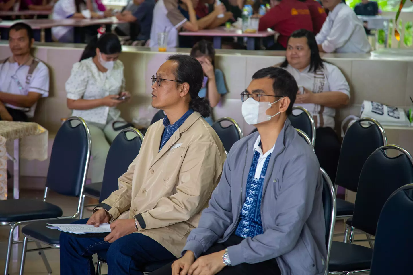 คณะรัฐศาสตร์และสังคมศาสตร์ ได้จัดโครงการต๊าช: Show & Share อัตลักษณ์รัฐ-พัฒน์ ร่วมกับโครงการพัฒนาศักยภาพผู้นำนิสิต กิจกรรมที่ 2 สุนทรียภาพและการเมือง