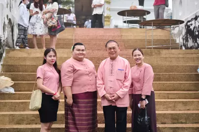 คณะรัฐศาสตร์และสังคมศาสตร์ ร่วมจัดกิจกรรมประเพณีตักบาตรเทโวโรหณะ ประจำปี 2566 ณ วัดป่าพระอุบาลี จังหวัดพะเยา