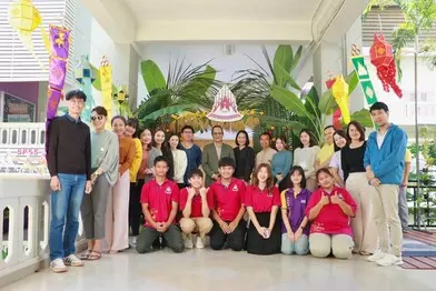 คณะรัฐศาสตร์และสังคมศาสตร์ร่วมสืบสานวัฒนธรรมประเพณีลอยกระทง ภายใต้โครงการสืบสานประเพณียี่เป็ง มหาวิทยาลัยพะเยา ประจำปี 2566