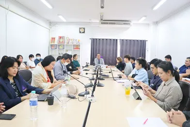 คณะรัฐศาสตร์และสังคมศาสตร์จัดการประชุมบุคลากรคณะรัฐศาสตร์และสังคมศาสตร์ ประจำปีการศึกษา 2/2566