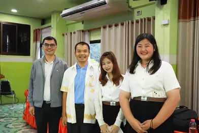 คณะรัฐศาสตร์และสังคมศาสตร์ นำทัพคณาจารย์เข้าแนะแนวการศึกษาต่อ แก่นักเรียนชั้นมัธยมศึกษาปีที่ 6 โรงเรียนฟากกว๊านวิทยาคม จ.พะเยา