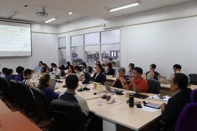 คณะรัฐศาสตร์และสังคมศาสตร์ จัดกิจกรรมอบรมให้ความรู้บุคลากรเรื่องการจัดทำแบบคำบรรยายลักษณะงาน (Job Description) และการจัดทำแผนพัฒนารายบุคคล (Individual Development Plan)