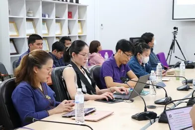 คณะรัฐศาสตร์และสังคมศาสตร์ จัดกิจกรรมอบรมให้ความรู้บุคลากรเรื่องการจัดทำแบบคำบรรยายลักษณะงาน (Job Description) และการจัดทำแผนพัฒนารายบุคคล (Individual Development Plan)