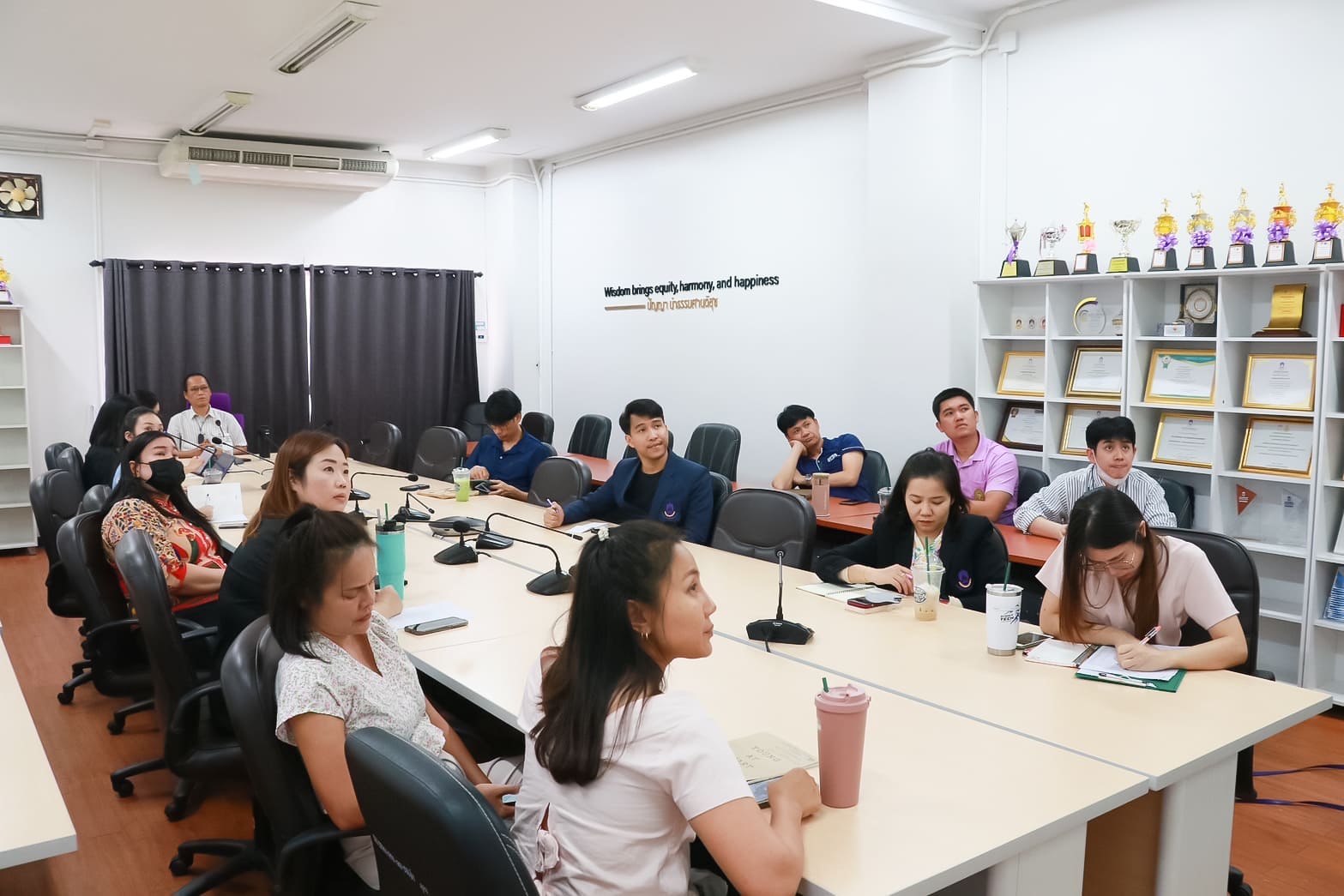 คณะรัฐศาสตร์และสังคมศาสตร์ ดำเนินโครงการติดตามความก้าวหน้า ITA ประจำปี 2567 และการสร้างวัฒนธรรม No Gift Policy