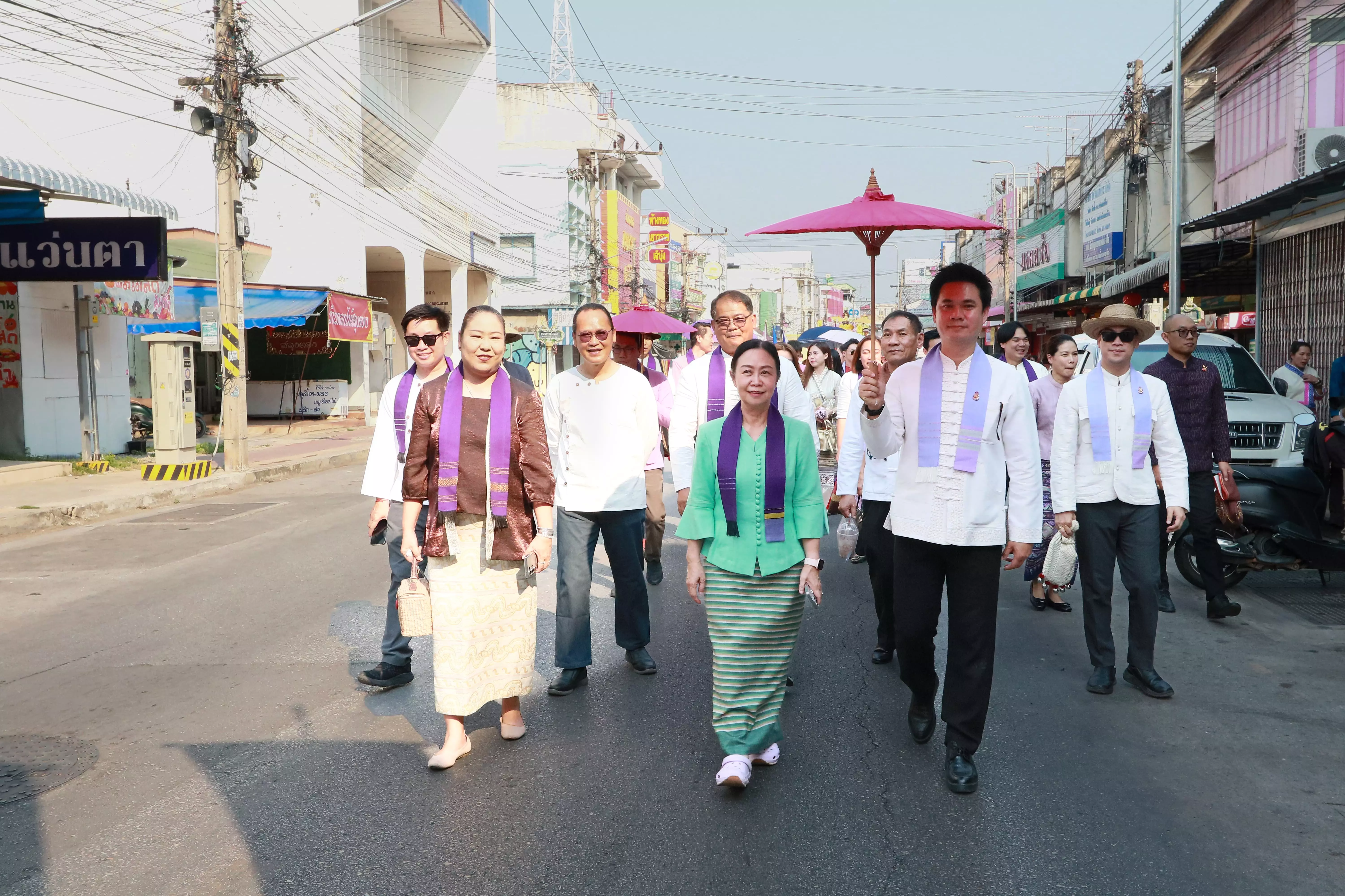 ครั้งที่ 9 สืบสานวัฒนธรรม ประเพณีแห่ผ้าห่มพระธาตุจอมทอง มหาวิทยาลัยพะเยา ประจำปี 2567