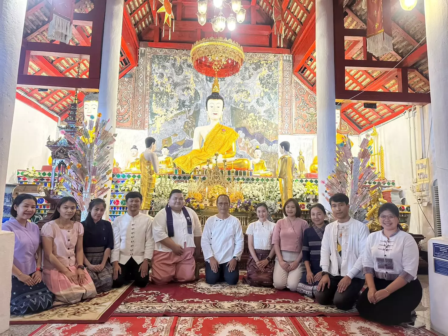 ครั้งที่ 9 สืบสานวัฒนธรรม ประเพณีแห่ผ้าห่มพระธาตุจอมทอง มหาวิทยาลัยพะเยา ประจำปี 2567