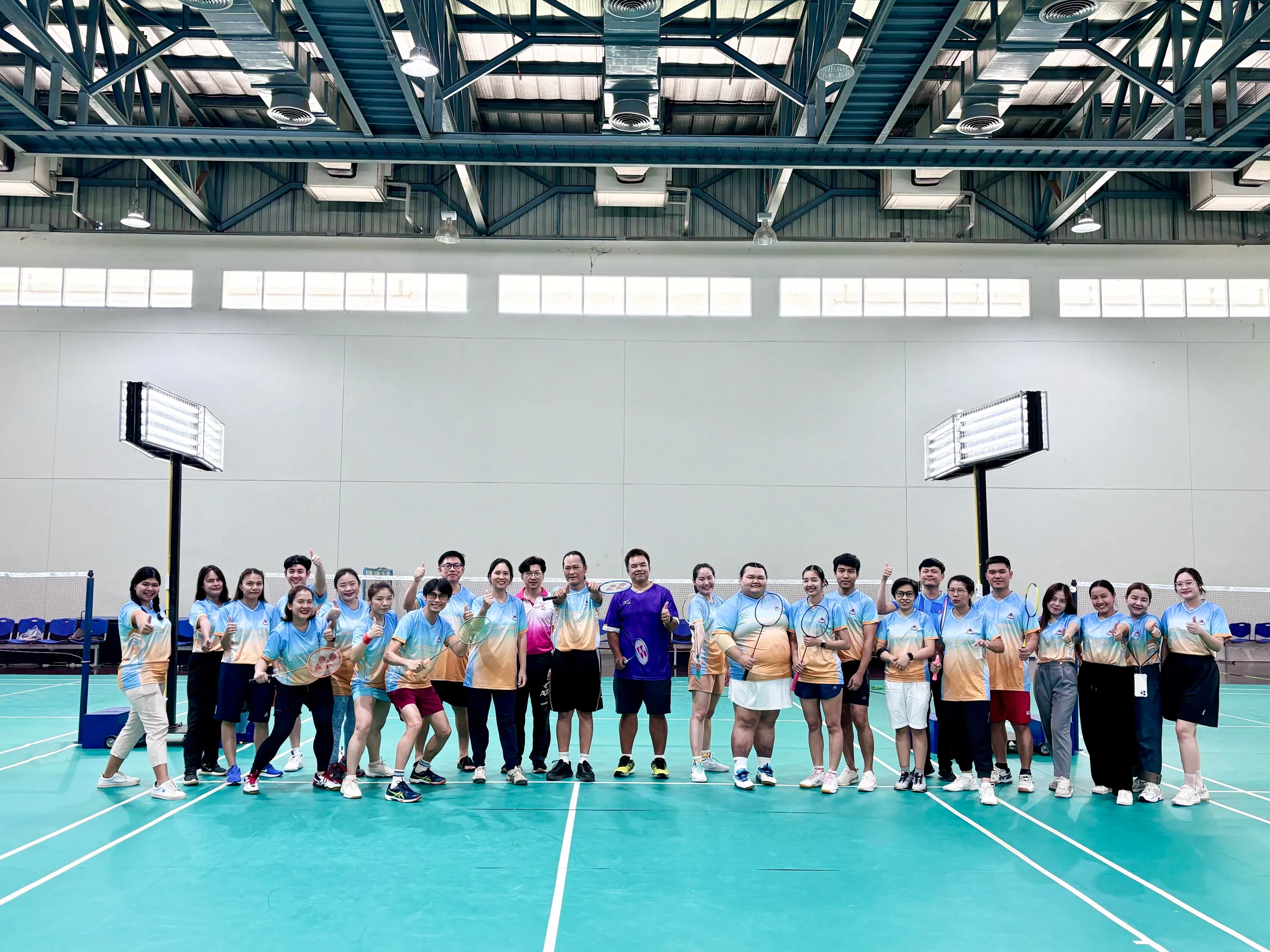 คณะรัฐศาสตร์และสังคมศาสตร์ ได้ดำเนินโครงการ SPSS BMI Challenge 2024 การแข่งขันกีฬาปิงปองและแบดมินตัน เพื่อส่งเสริมการมีสุขภาพที่ดีของบุคลากร