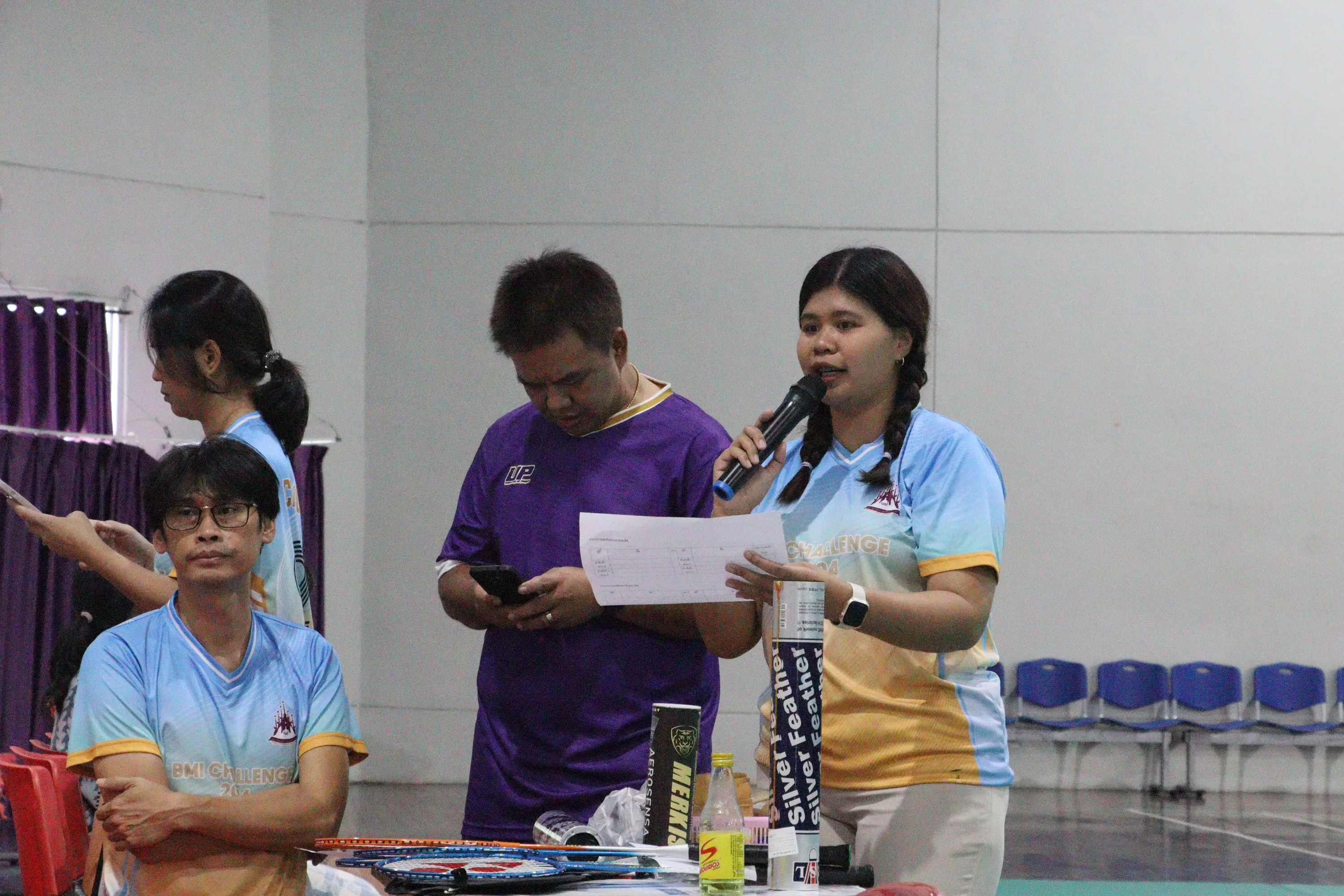 คณะรัฐศาสตร์และสังคมศาสตร์ ได้ดำเนินโครงการ SPSS BMI Challenge 2024 การแข่งขันกีฬาปิงปองและแบดมินตัน เพื่อส่งเสริมการมีสุขภาพที่ดีของบุคลากร