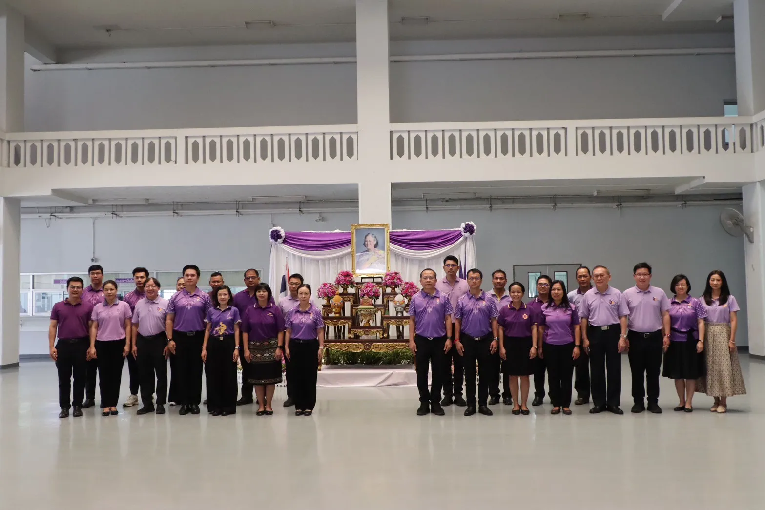 คณะรัฐศาสตร์และสังคมศาสตร์ มหาวิทยาลัยพะเยา ร่วมพิธีถวายพระพรชัยมงคล สมเด็จพระกนิษฐาธิราชเจ้า กรมสมเด็จพระเทพรัตนราชสุดาฯ สยามบรมราชกุมารี