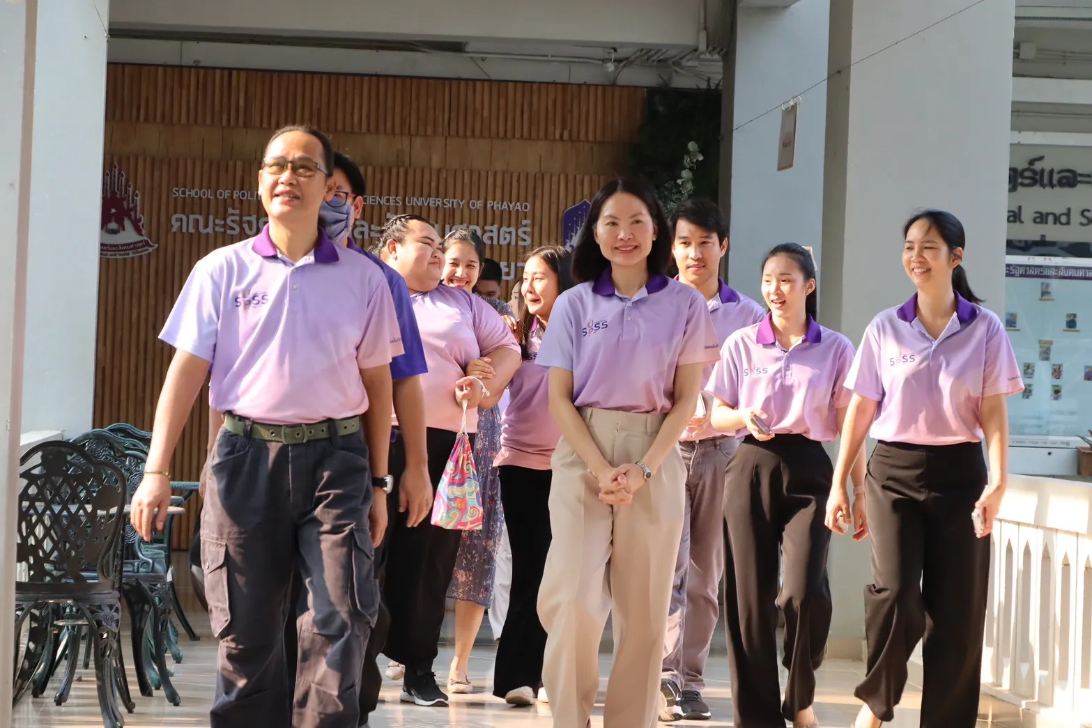 คณะรัฐศาสตร์และสังคมศาสตร์ มหาวิทยาลัยพะเยา ร่วมพิธีถวายพระพรชัยมงคล สมเด็จพระกนิษฐาธิราชเจ้า กรมสมเด็จพระเทพรัตนราชสุดาฯ สยามบรมราชกุมารี