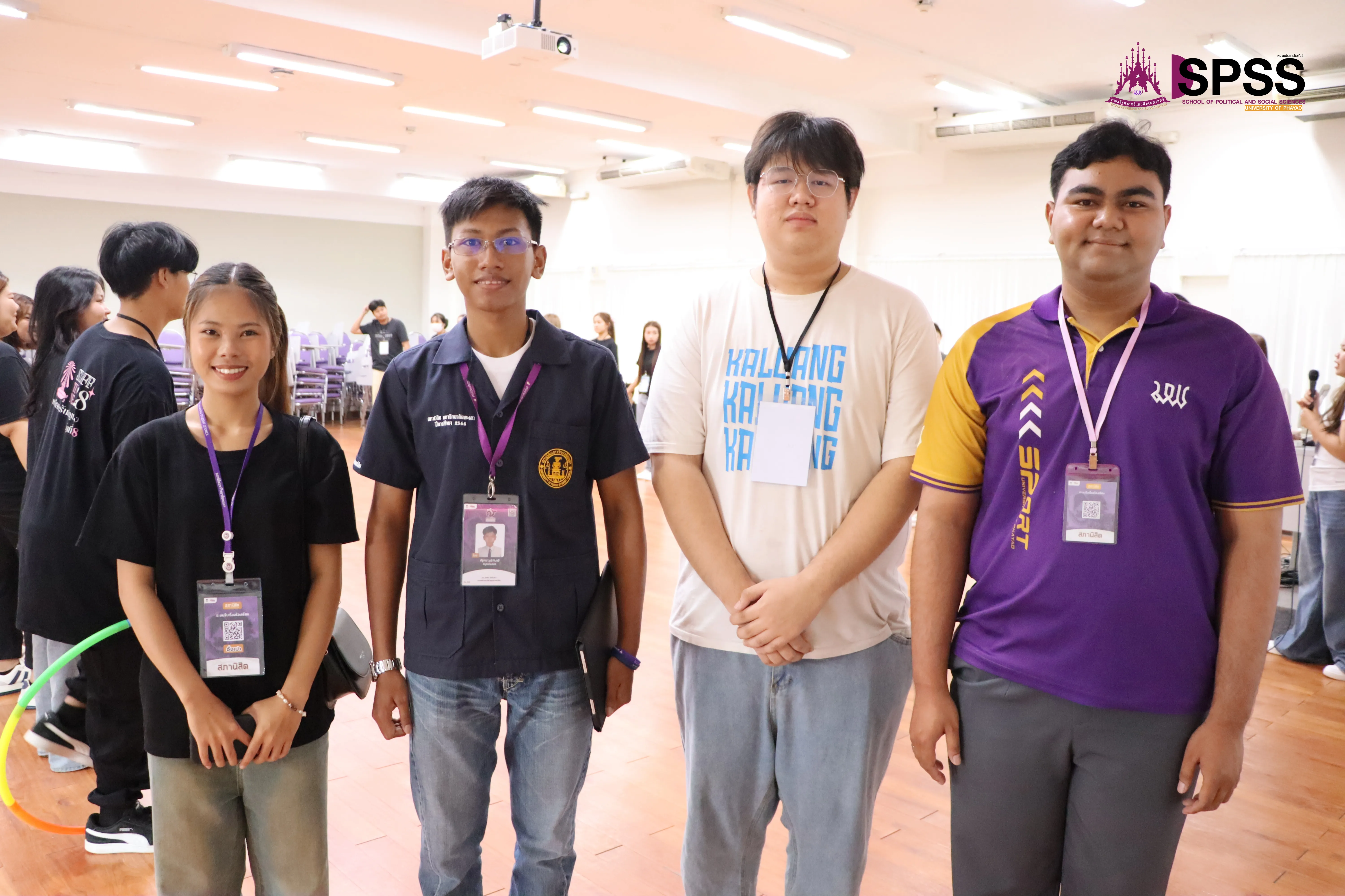 “ก้าวแรกที่ยิ่งใหญ่! รัฐศาสตร์และสังคมศาสตร์ ม.พะเยา เปิดประตูสู่วิชาการและมิตรภาพ ต้อนรับนิสิตใหม่ 2568 อย่างอบอุ่น”