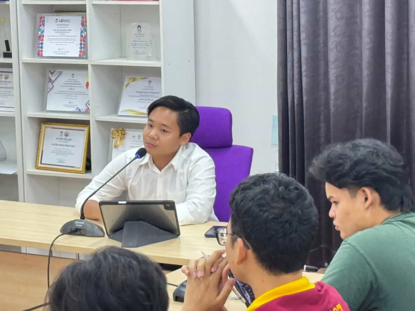 องค์การนิสิตรัฐศาสตร์ ม.พะเยา จัดประชุมสมัยสามัญ ครั้งที่ 1 ประจำปีการศึกษา 2568