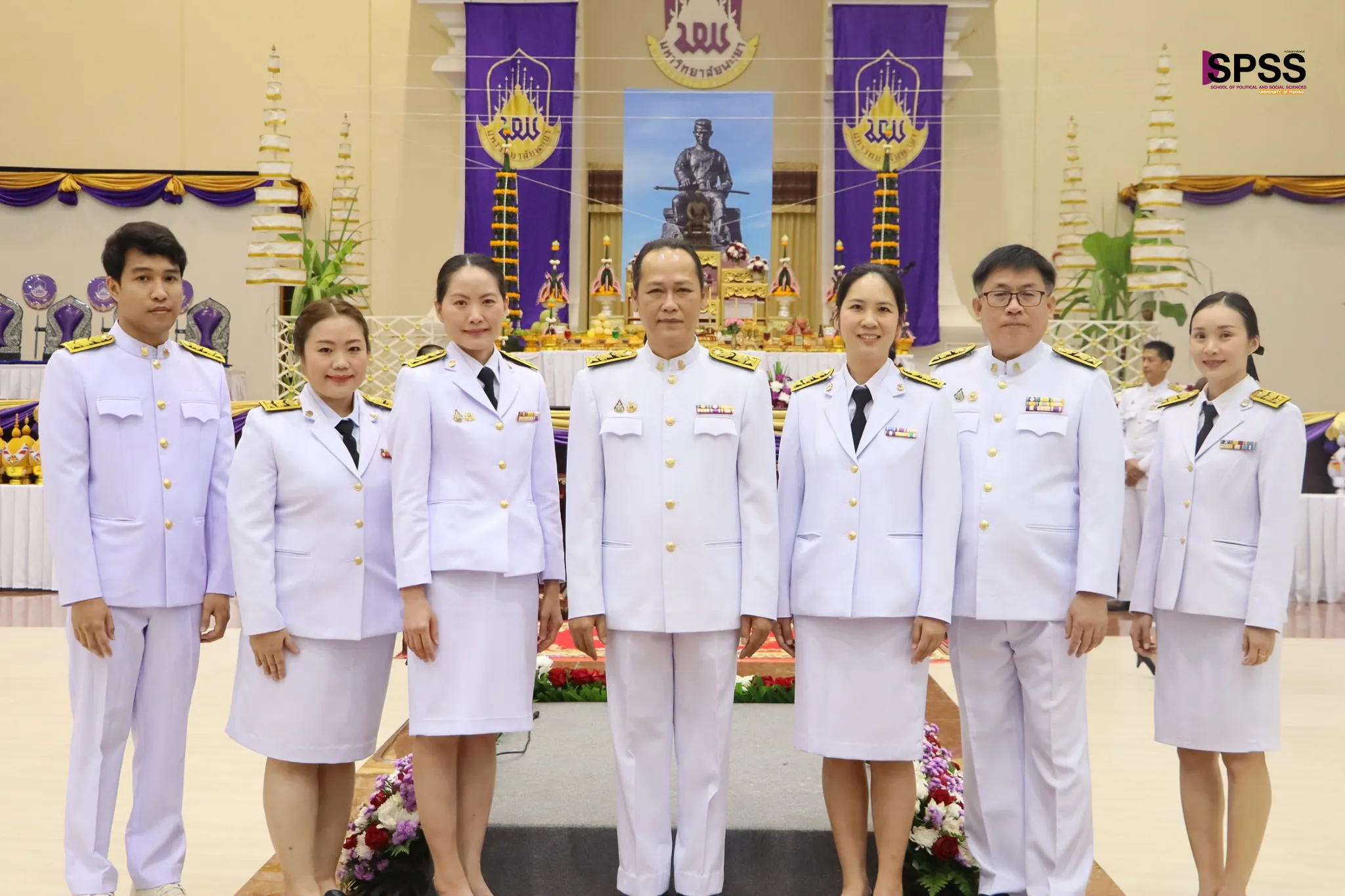 คณะรัฐศาสตร์และสังคมศาสตร์ ร่วมพิธีครบรอบ 15 ปี แห่งการสถาปนามหาวิทยาลัยพะเยา พร้อมร่วมแสดงความยินดีกับบุคลากรดีเด่น ประจำปี 2568