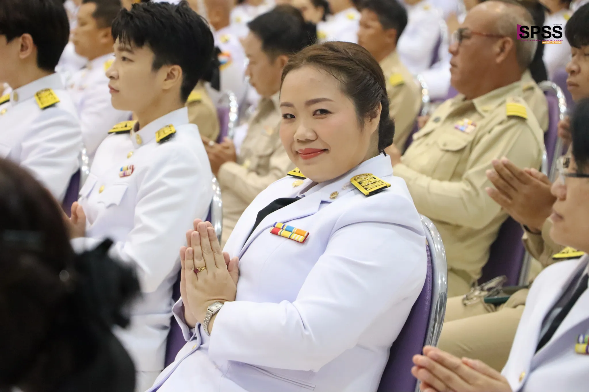 คณะรัฐศาสตร์และสังคมศาสตร์ ร่วมพิธีครบรอบ 15 ปี แห่งการสถาปนามหาวิทยาลัยพะเยา พร้อมร่วมแสดงความยินดีกับบุคลากรดีเด่น ประจำปี 2568