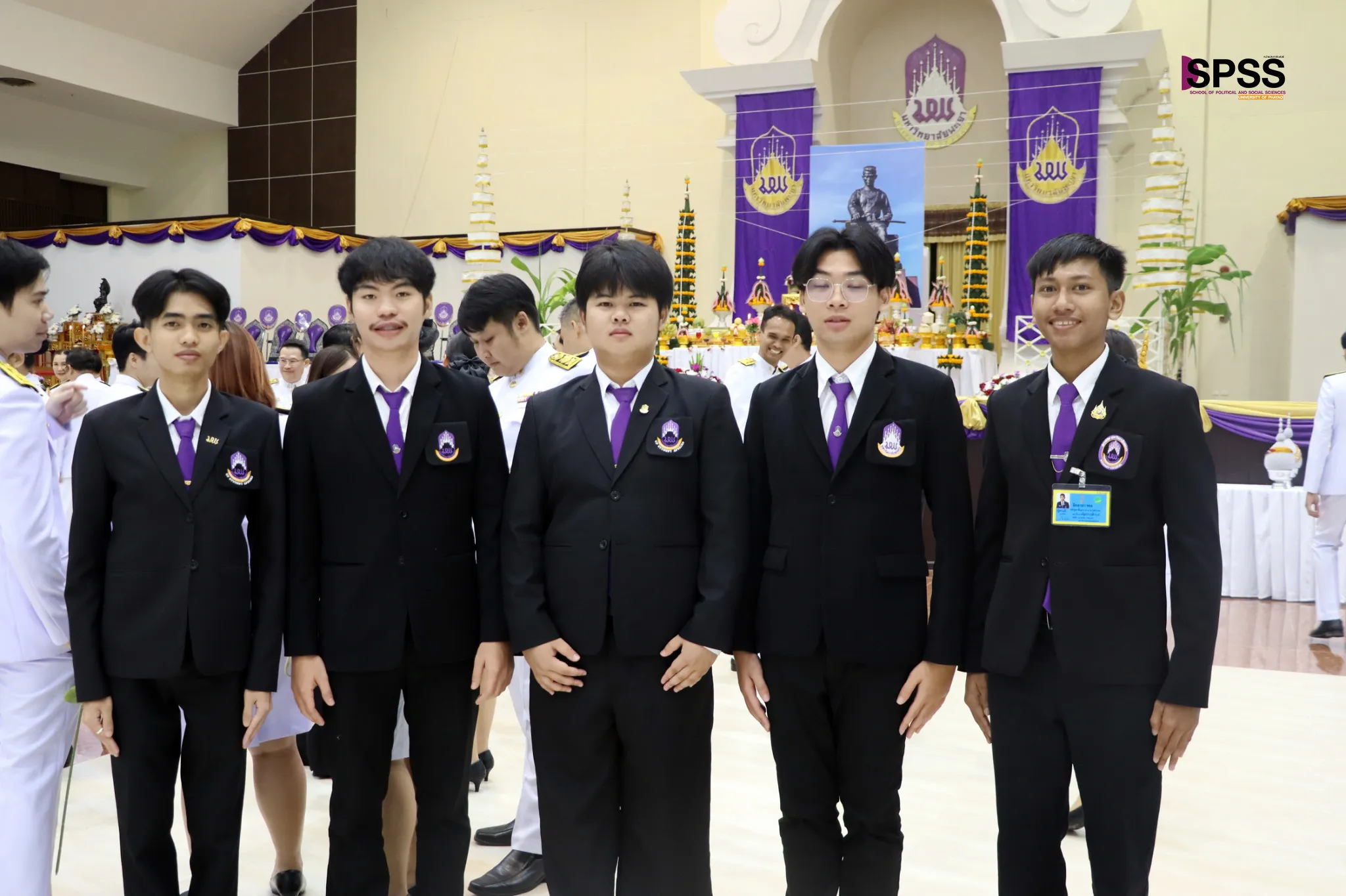 คณะรัฐศาสตร์และสังคมศาสตร์ ร่วมพิธีครบรอบ 15 ปี แห่งการสถาปนามหาวิทยาลัยพะเยา พร้อมร่วมแสดงความยินดีกับบุคลากรดีเด่น ประจำปี 2568