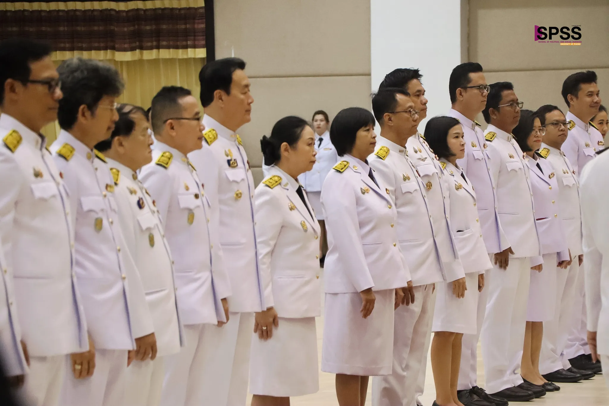 คณะรัฐศาสตร์และสังคมศาสตร์ ร่วมพิธีครบรอบ 15 ปี แห่งการสถาปนามหาวิทยาลัยพะเยา พร้อมร่วมแสดงความยินดีกับบุคลากรดีเด่น ประจำปี 2568