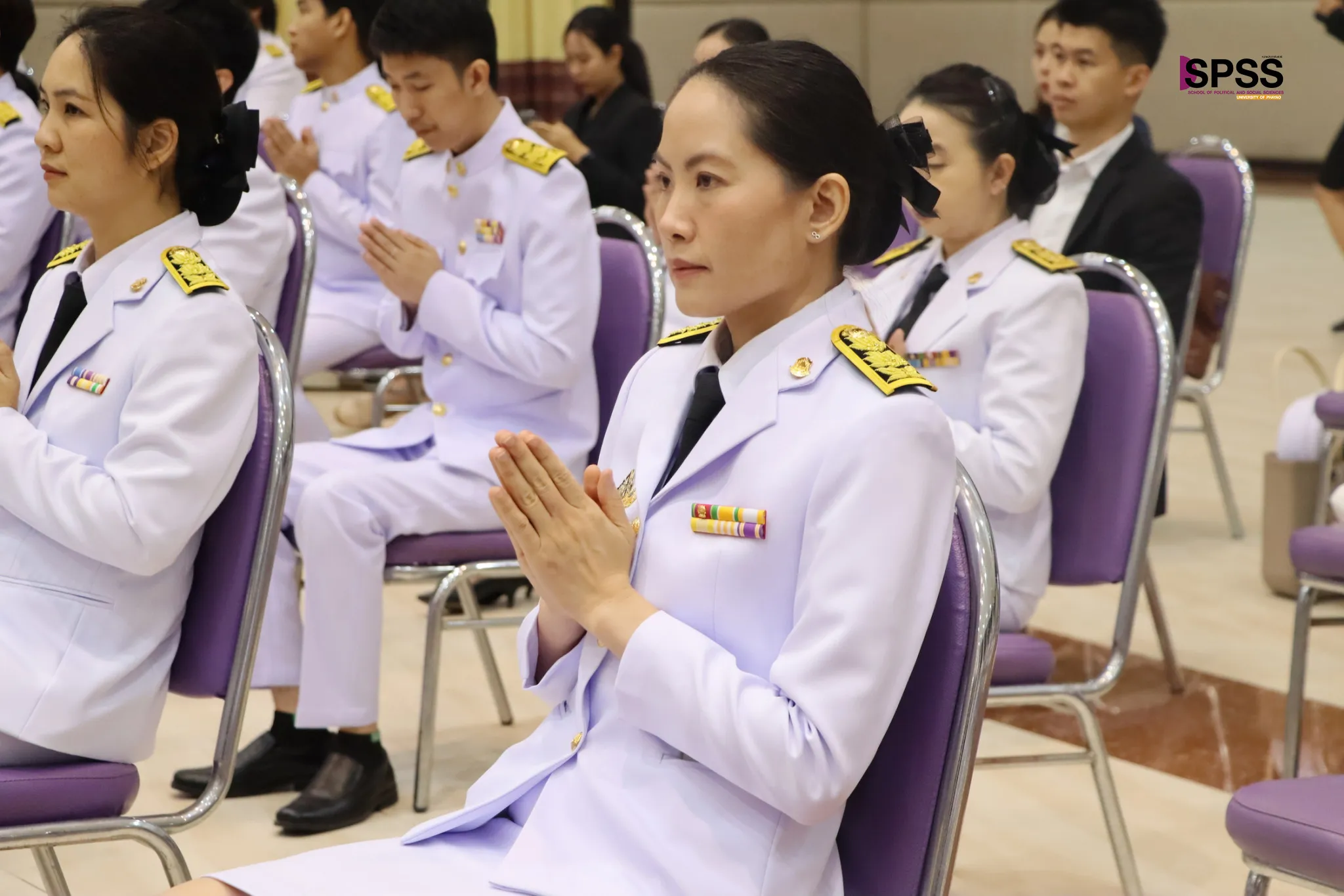 คณะรัฐศาสตร์และสังคมศาสตร์ ร่วมพิธีครบรอบ 15 ปี แห่งการสถาปนามหาวิทยาลัยพะเยา พร้อมร่วมแสดงความยินดีกับบุคลากรดีเด่น ประจำปี 2568