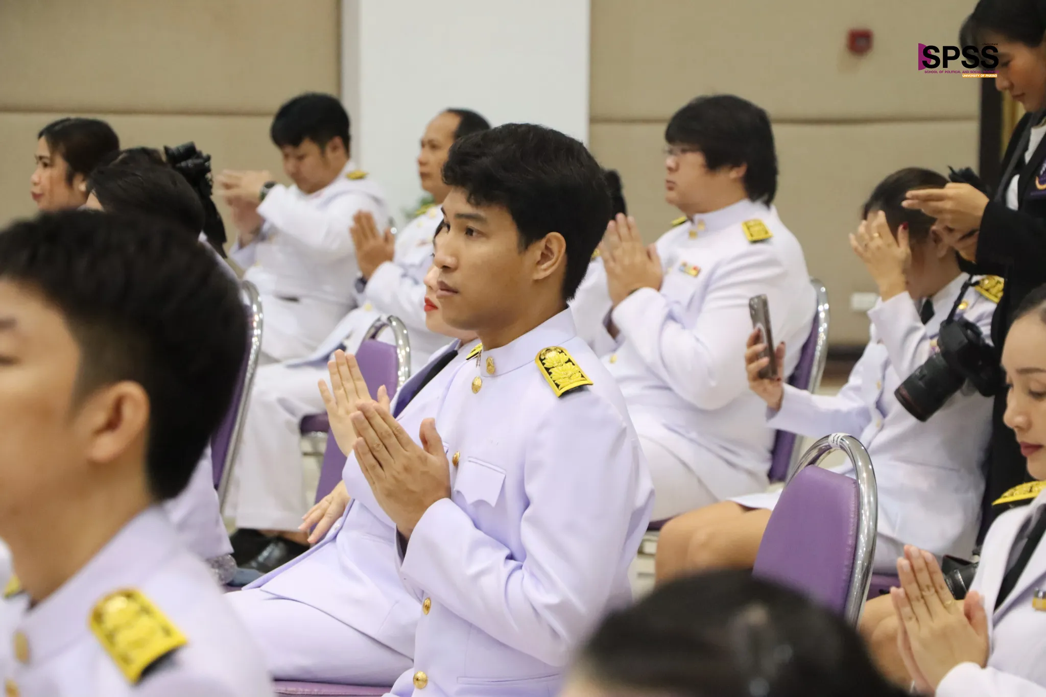 คณะรัฐศาสตร์และสังคมศาสตร์ ร่วมพิธีครบรอบ 15 ปี แห่งการสถาปนามหาวิทยาลัยพะเยา พร้อมร่วมแสดงความยินดีกับบุคลากรดีเด่น ประจำปี 2568