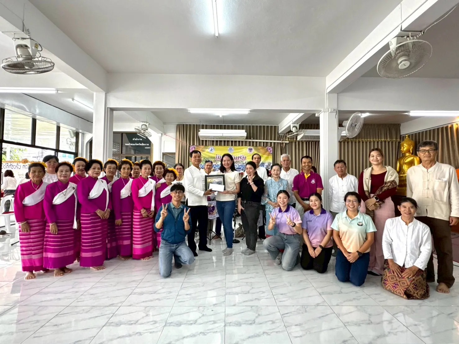 จากภูมิปัญญาสู่พลังสร้างสรรค์ คณะรัฐศาสตร์และสังคมศาสตร์ ม.พะเยา ผนึกชุมชน สานฝันวงดนตรีผู้สูงอายุ ภายใต้โครงการ 1 คณะ 1 เป้าหมาย การพัฒนาที่ยั่งยืน