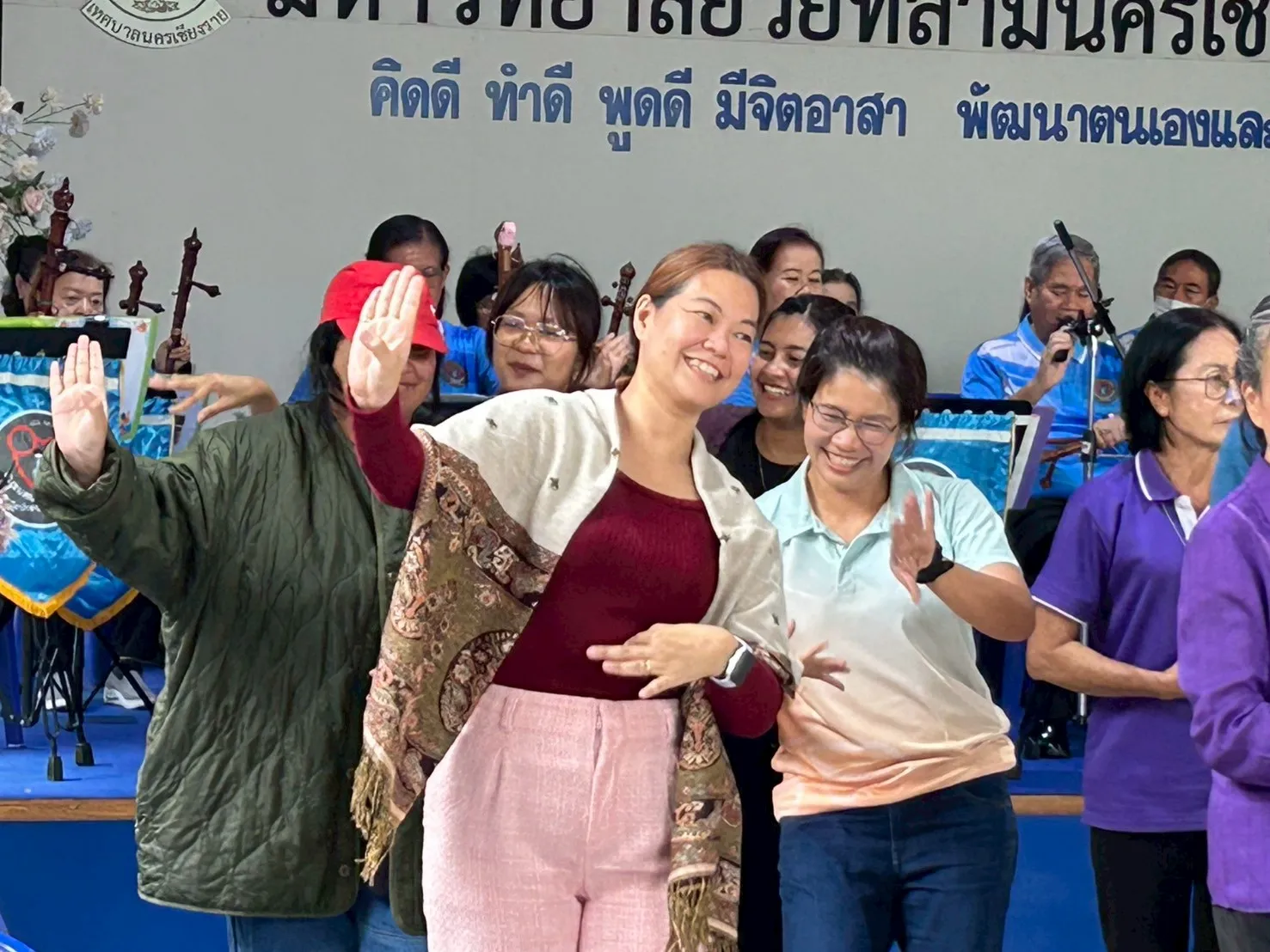 จากภูมิปัญญาสู่พลังสร้างสรรค์ คณะรัฐศาสตร์และสังคมศาสตร์ ม.พะเยา ผนึกชุมชน สานฝันวงดนตรีผู้สูงอายุ ภายใต้โครงการ 1 คณะ 1 เป้าหมาย การพัฒนาที่ยั่งยืน