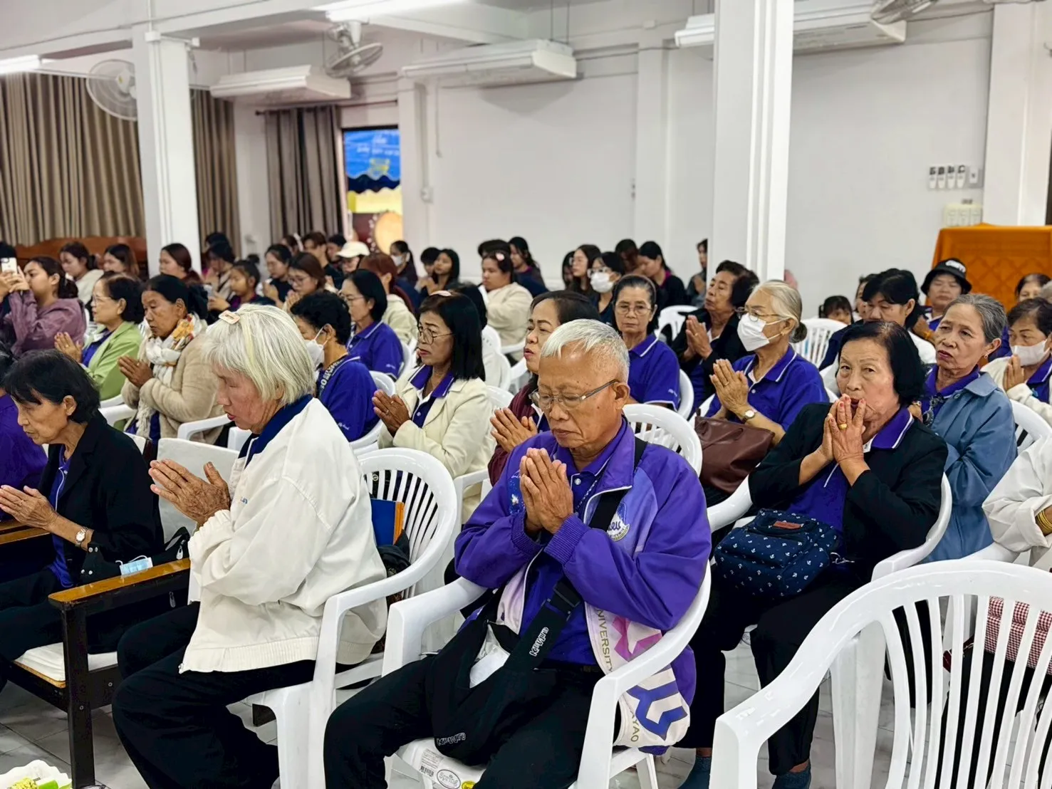 จากภูมิปัญญาสู่พลังสร้างสรรค์ คณะรัฐศาสตร์และสังคมศาสตร์ ม.พะเยา ผนึกชุมชน สานฝันวงดนตรีผู้สูงอายุ ภายใต้โครงการ 1 คณะ 1 เป้าหมาย การพัฒนาที่ยั่งยืน