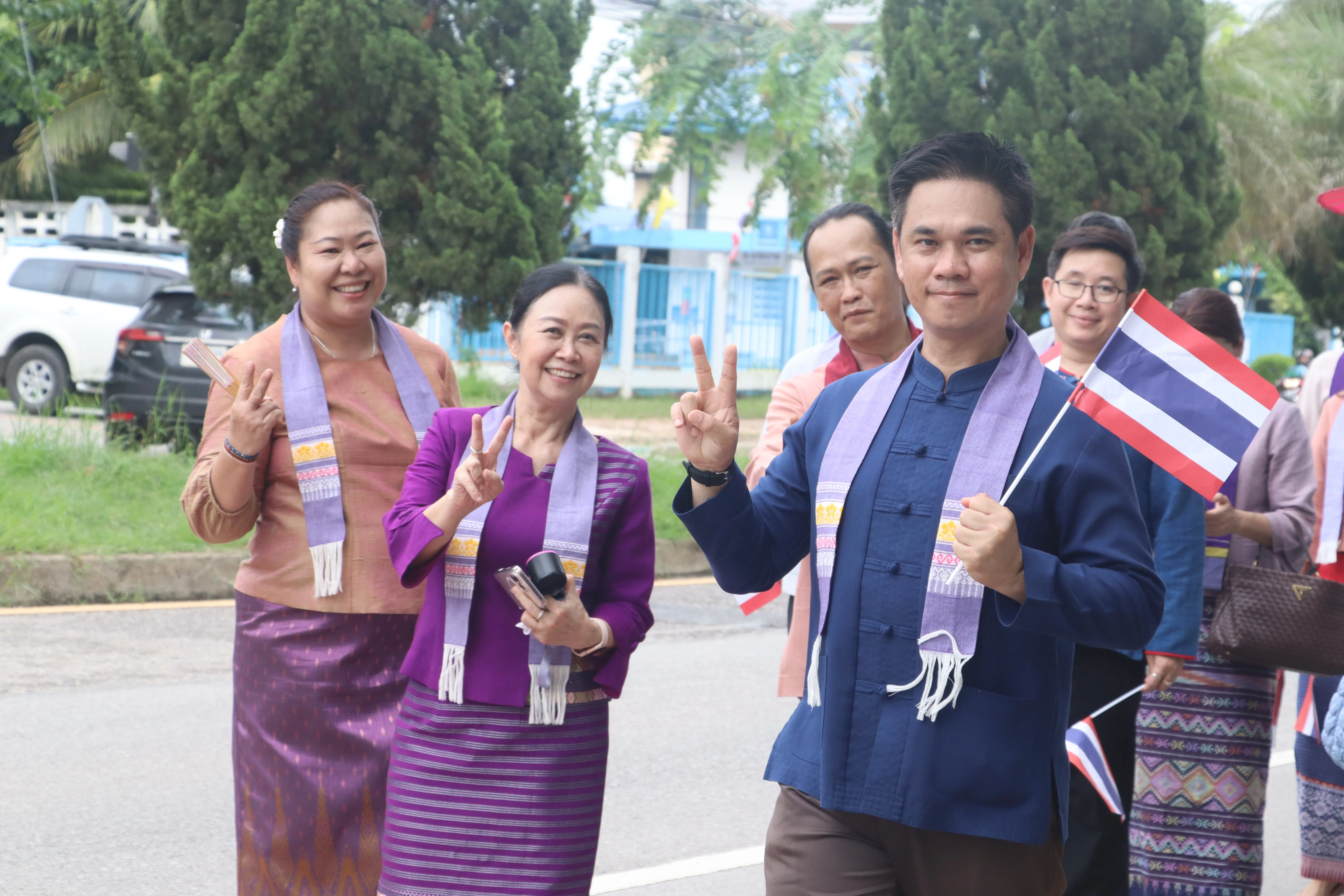 คณะรัฐศาสตร์และสังคมศาสตร์ มหาวิทยาลัยพะเยา ร่วมสืบสาน “ประเพณีแห่ผ้าห่มพระธาตุจอมทอง” ครั้งที่ 10