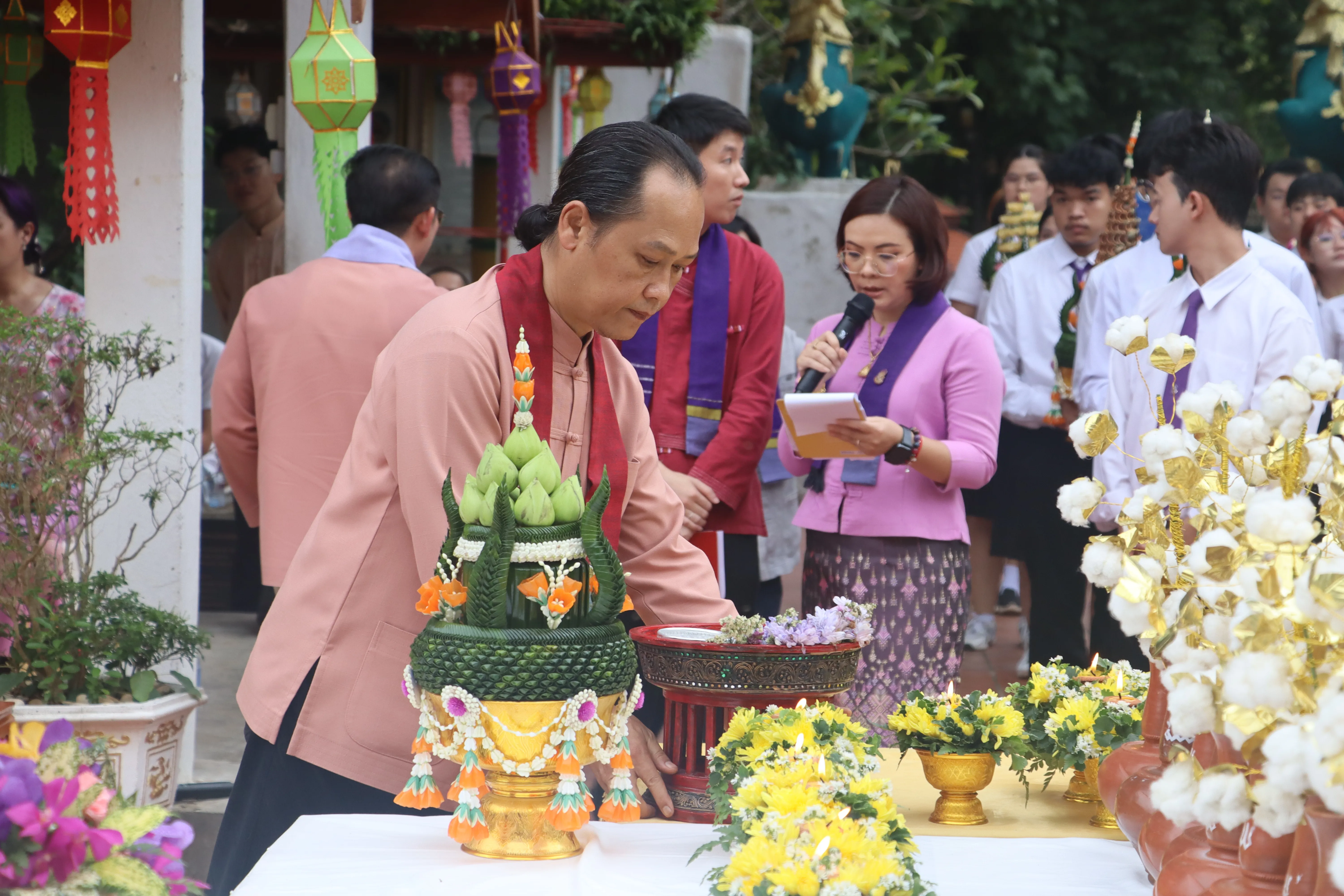 คณะรัฐศาสตร์และสังคมศาสตร์ มหาวิทยาลัยพะเยา ร่วมสืบสาน “ประเพณีแห่ผ้าห่มพระธาตุจอมทอง” ครั้งที่ 10