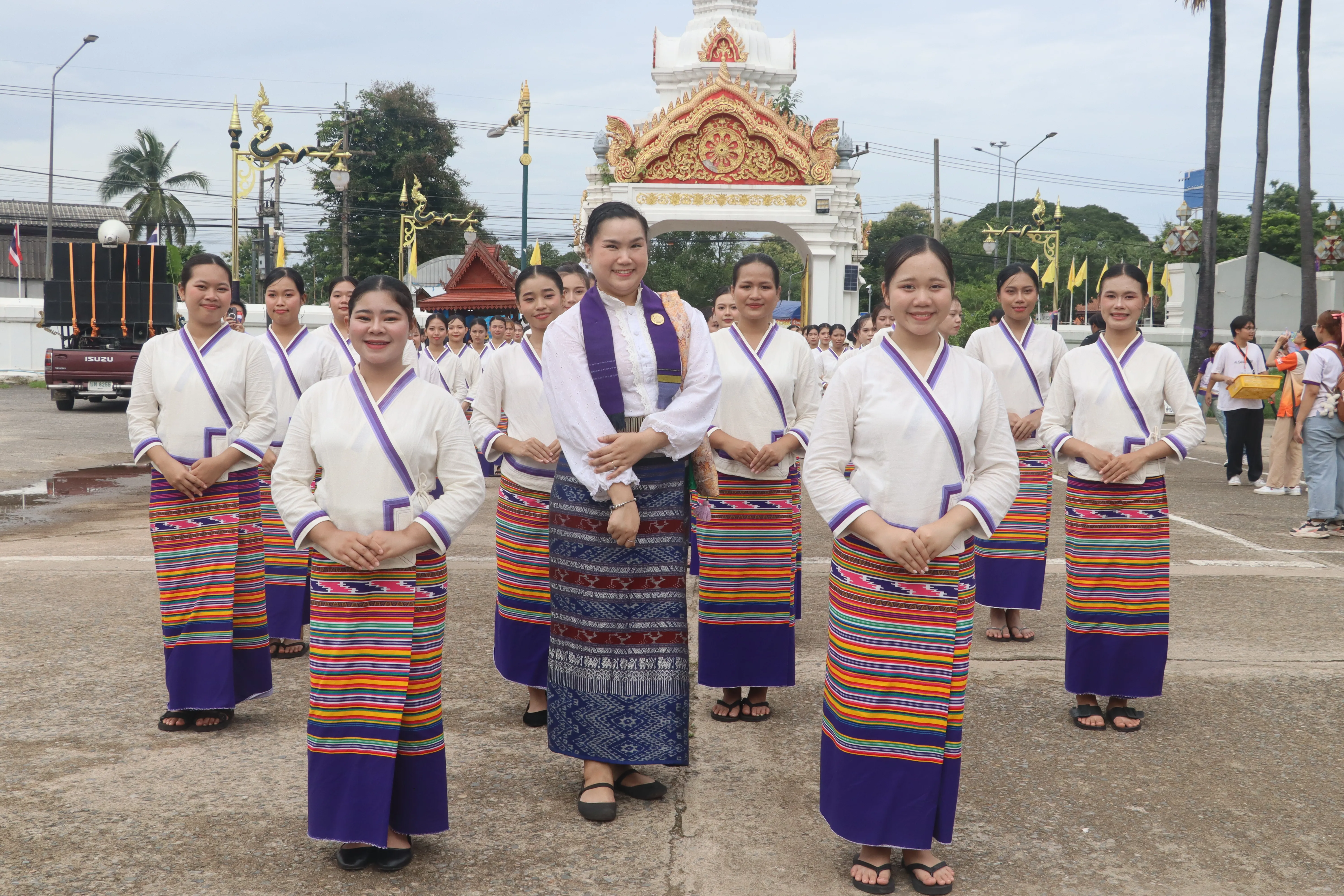 คณะรัฐศาสตร์และสังคมศาสตร์ มหาวิทยาลัยพะเยา ร่วมสืบสาน “ประเพณีแห่ผ้าห่มพระธาตุจอมทอง” ครั้งที่ 10