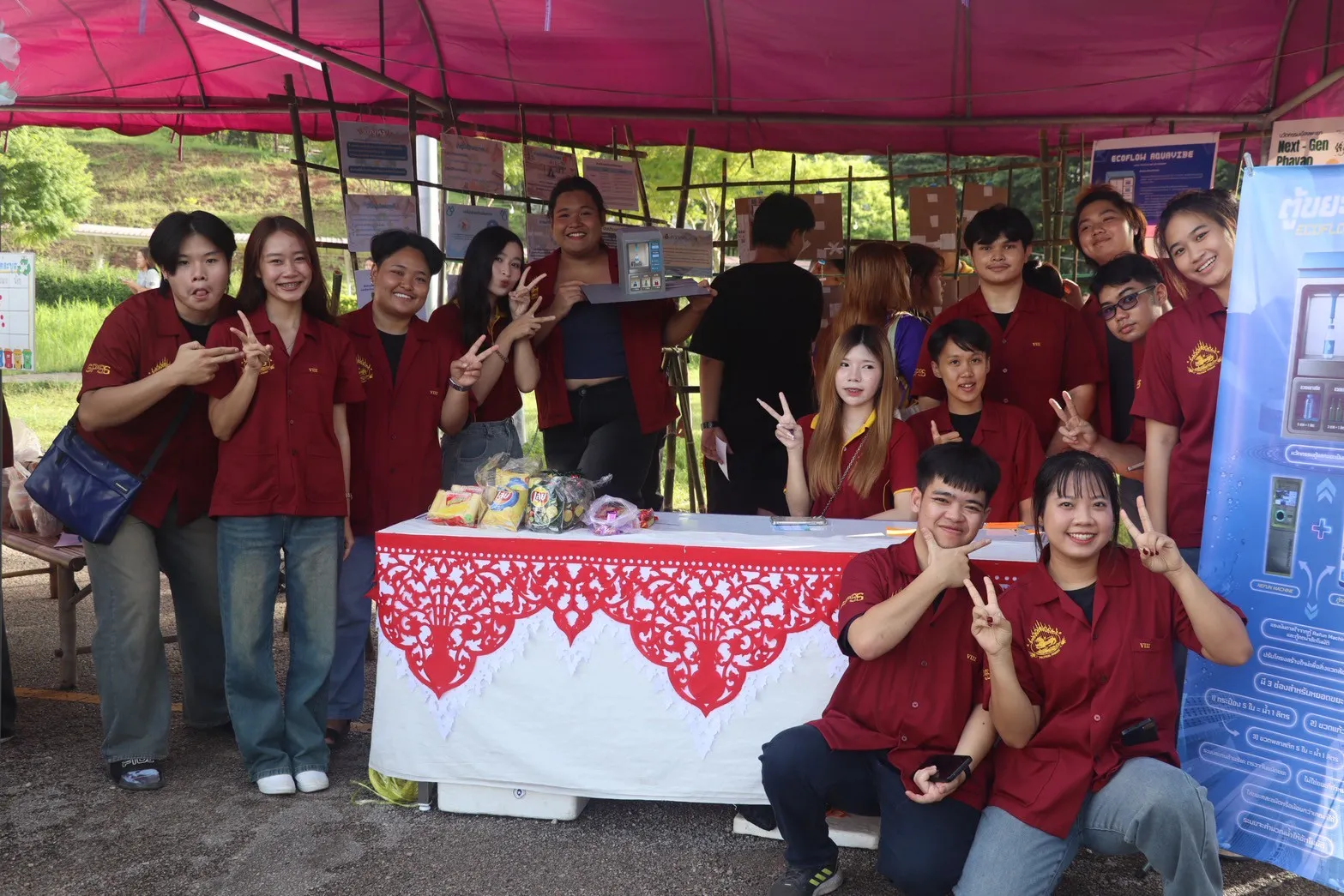 นิสิตรัฐศาสตร์ ม.พะเยา ขับเคลื่อนนวัตกรรมท้องถิ่นผ่านเวที Next-Gen Phayao