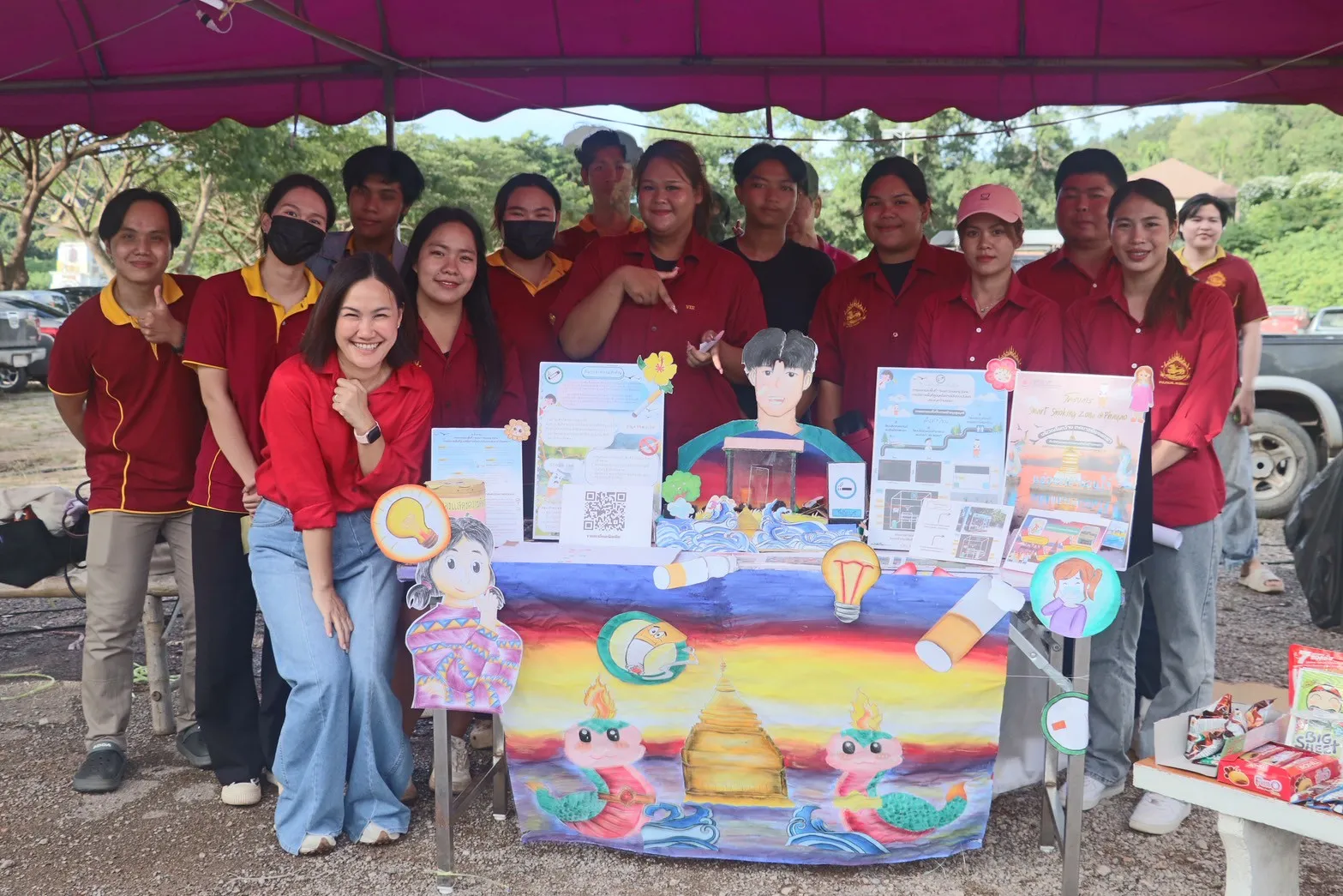 นิสิตรัฐศาสตร์ ม.พะเยา ขับเคลื่อนนวัตกรรมท้องถิ่นผ่านเวที Next-Gen Phayao