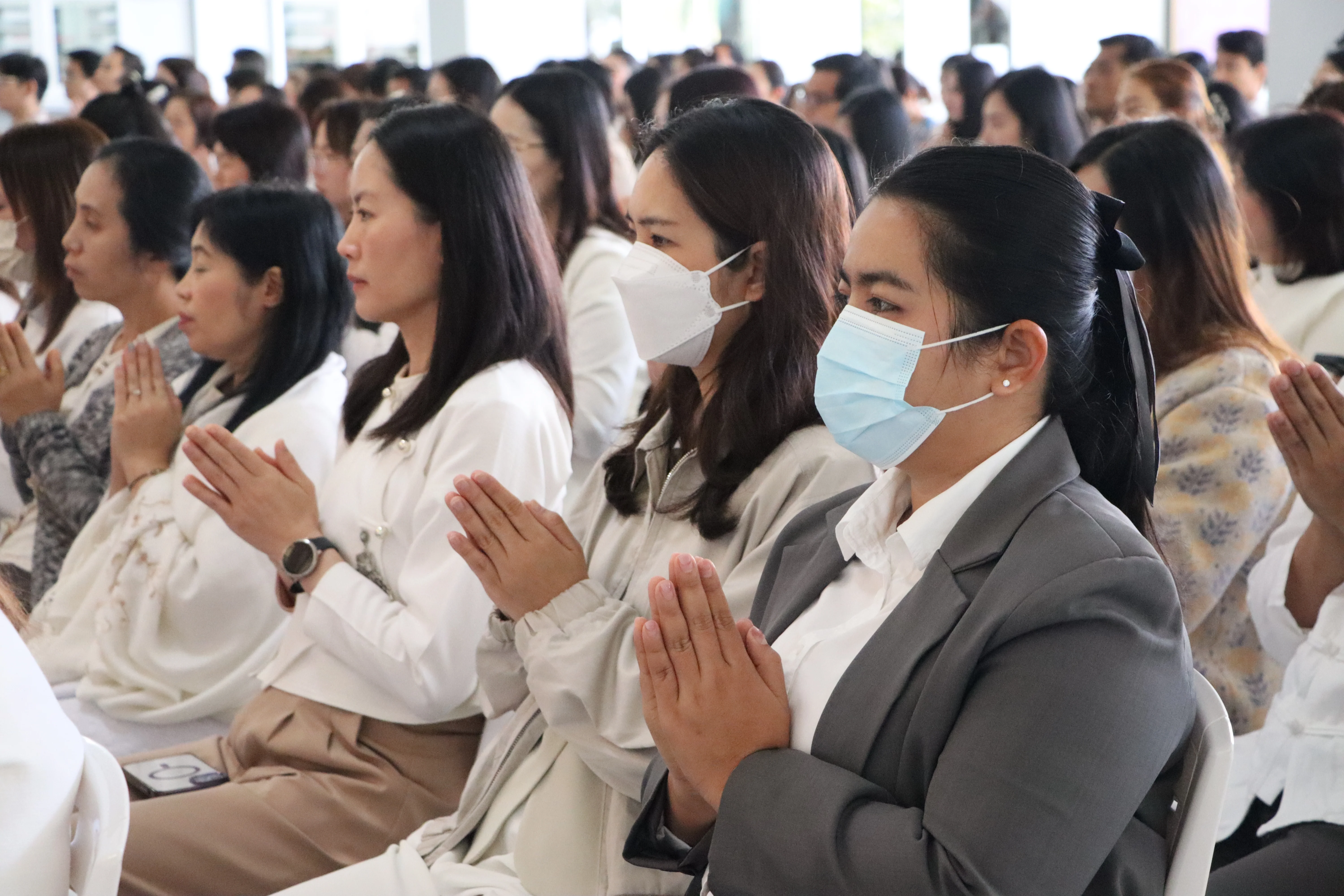 คณะรัฐศาสตร์และสังคมศาสตร์ มหาวิทยาลัยพะเยา ร่วมพิธีทำบุญวันขึ้นปีใหม่ เฉลิมฉลองครบรอบ 16 ปี มหาวิทยาลัยพะเยา