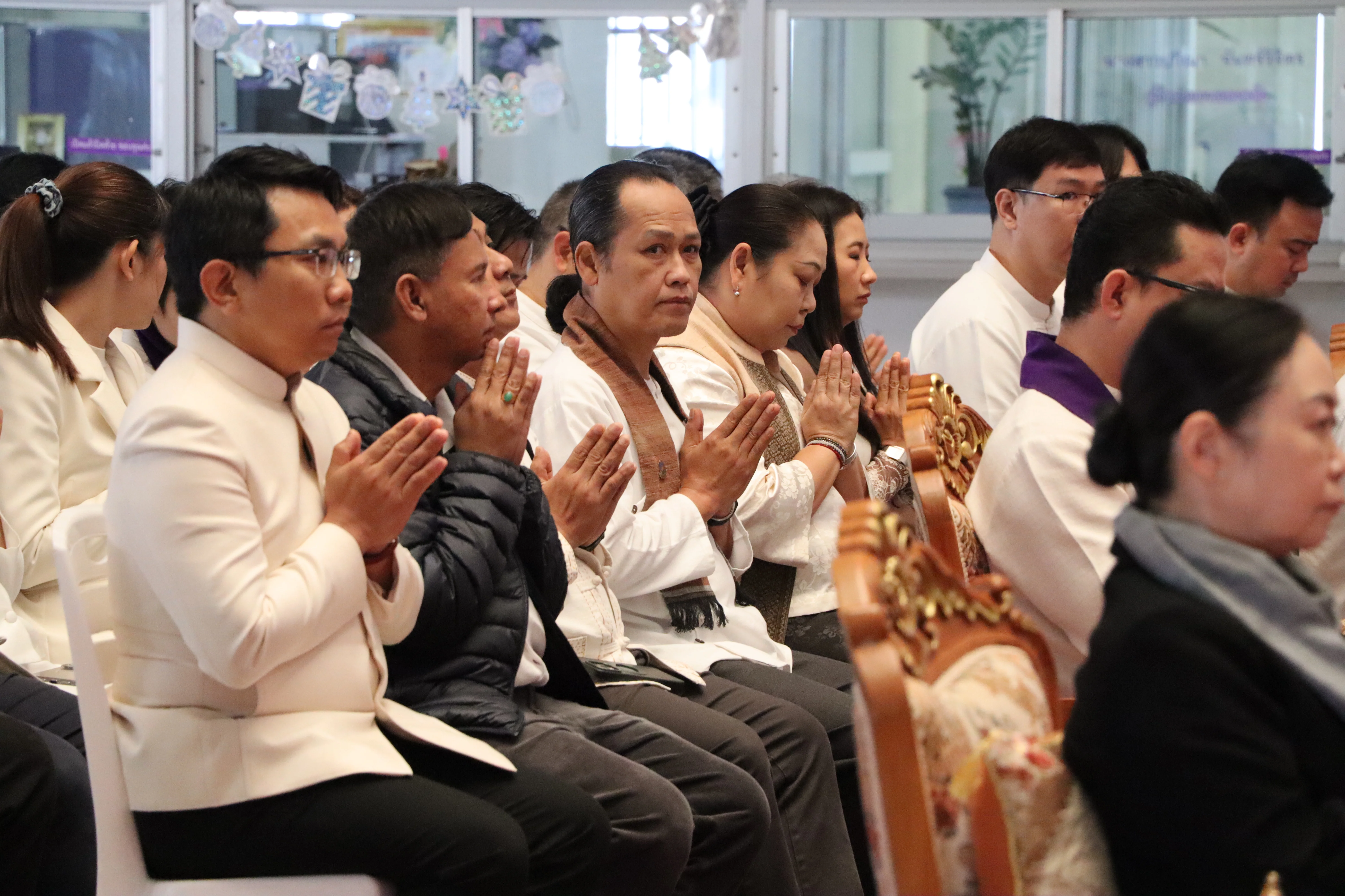 คณะรัฐศาสตร์และสังคมศาสตร์ มหาวิทยาลัยพะเยา ร่วมพิธีทำบุญวันขึ้นปีใหม่ เฉลิมฉลองครบรอบ 16 ปี มหาวิทยาลัยพะเยา