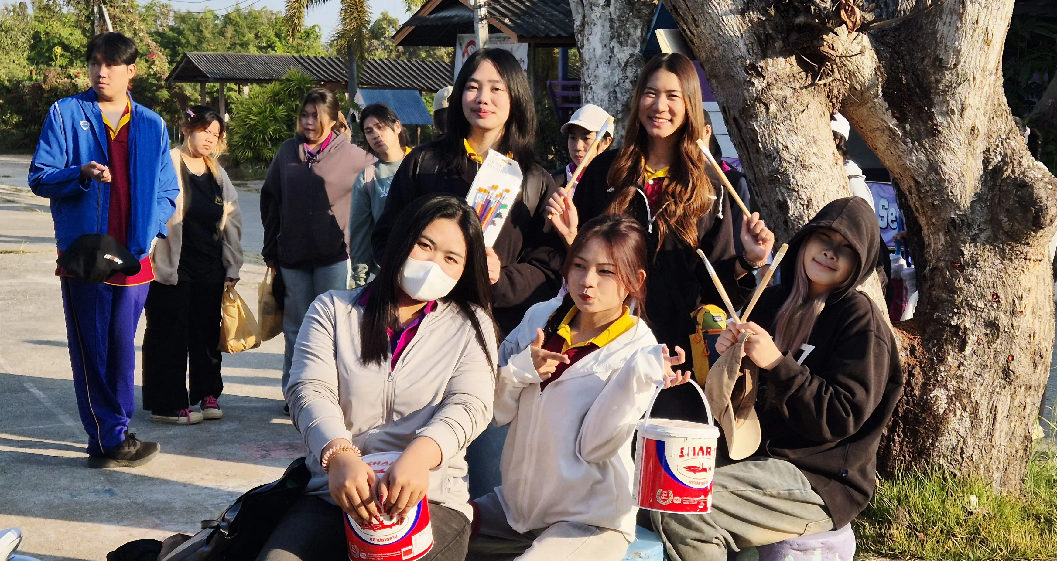 หลักสูตรรัฐศาสตรบัณฑิต คณะรัฐศาสตร์และสังคมศาสตร์ มพ. ยกทัพลงพื้นที่แม่ใจ จัดค่าย "สิงห์อาสา 69" เปลี่ยนความรู้ในห้องเรียน สู่การสร้างคุณค่าเพื่อชุมชน