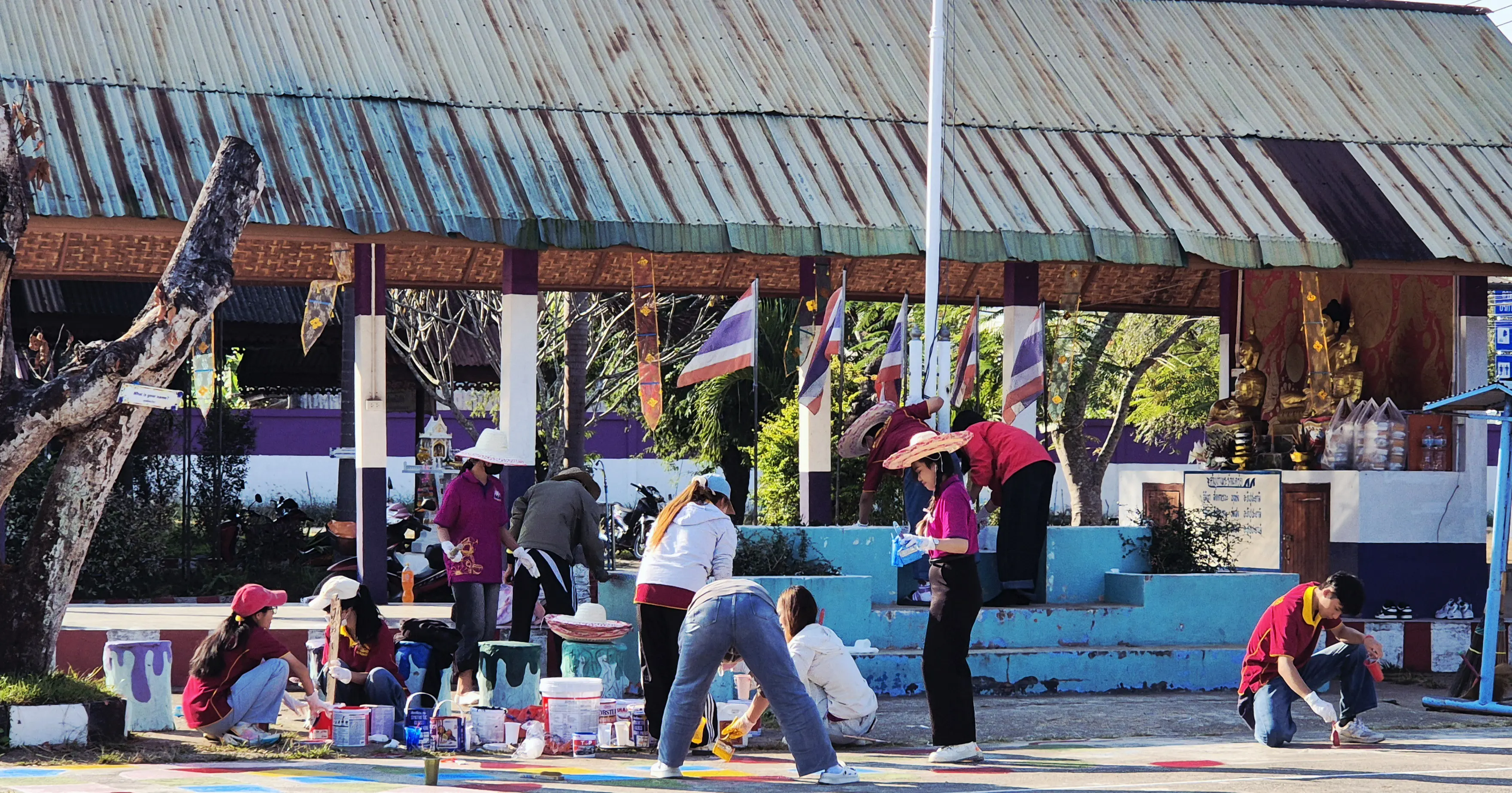 หลักสูตรรัฐศาสตรบัณฑิต คณะรัฐศาสตร์และสังคมศาสตร์ มพ. ยกทัพลงพื้นที่แม่ใจ จัดค่าย "สิงห์อาสา 69" เปลี่ยนความรู้ในห้องเรียน สู่การสร้างคุณค่าเพื่อชุมชน