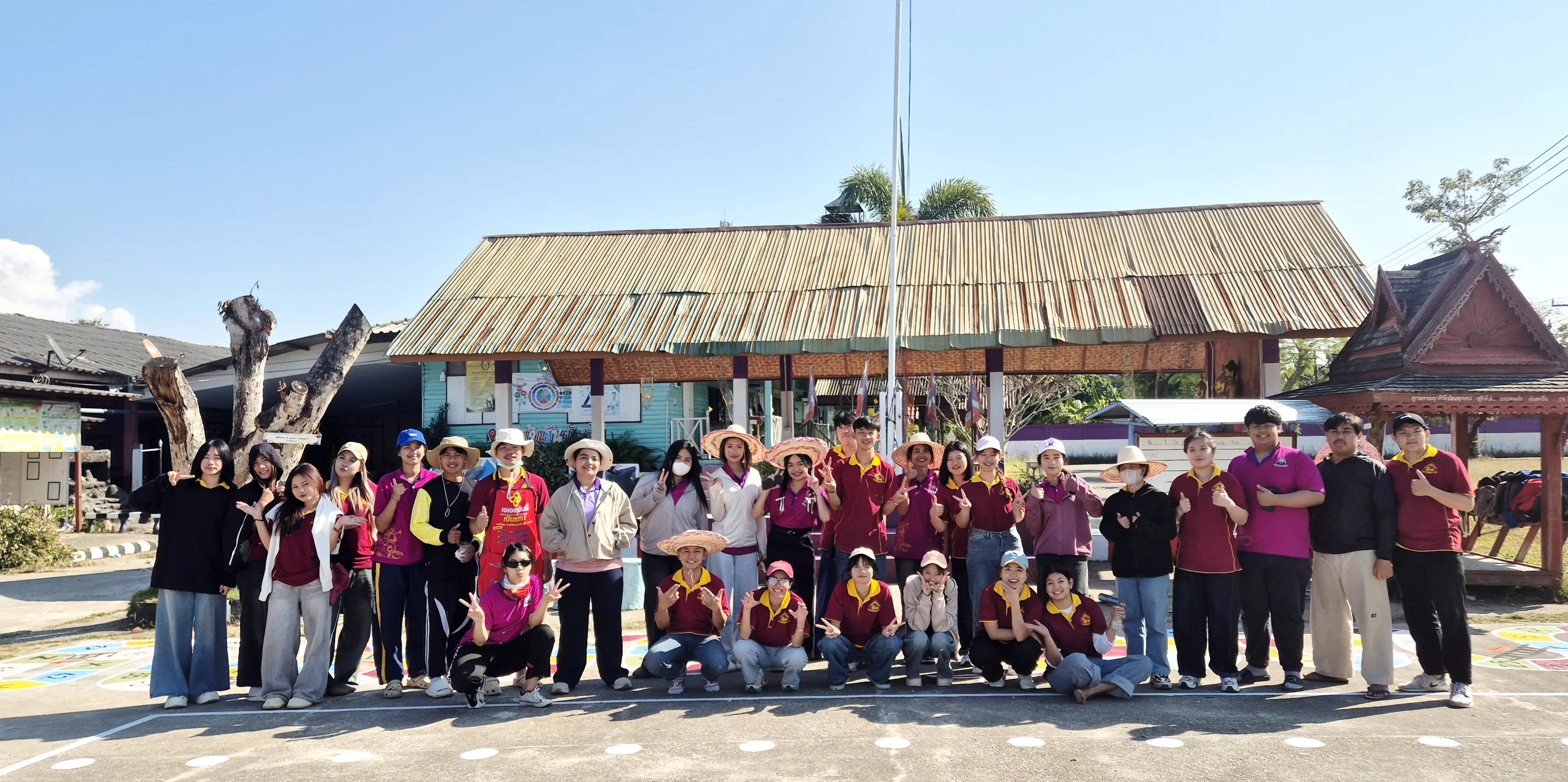 หลักสูตรรัฐศาสตรบัณฑิต คณะรัฐศาสตร์และสังคมศาสตร์ มพ. ยกทัพลงพื้นที่แม่ใจ จัดค่าย "สิงห์อาสา 69" เปลี่ยนความรู้ในห้องเรียน สู่การสร้างคุณค่าเพื่อชุมชน