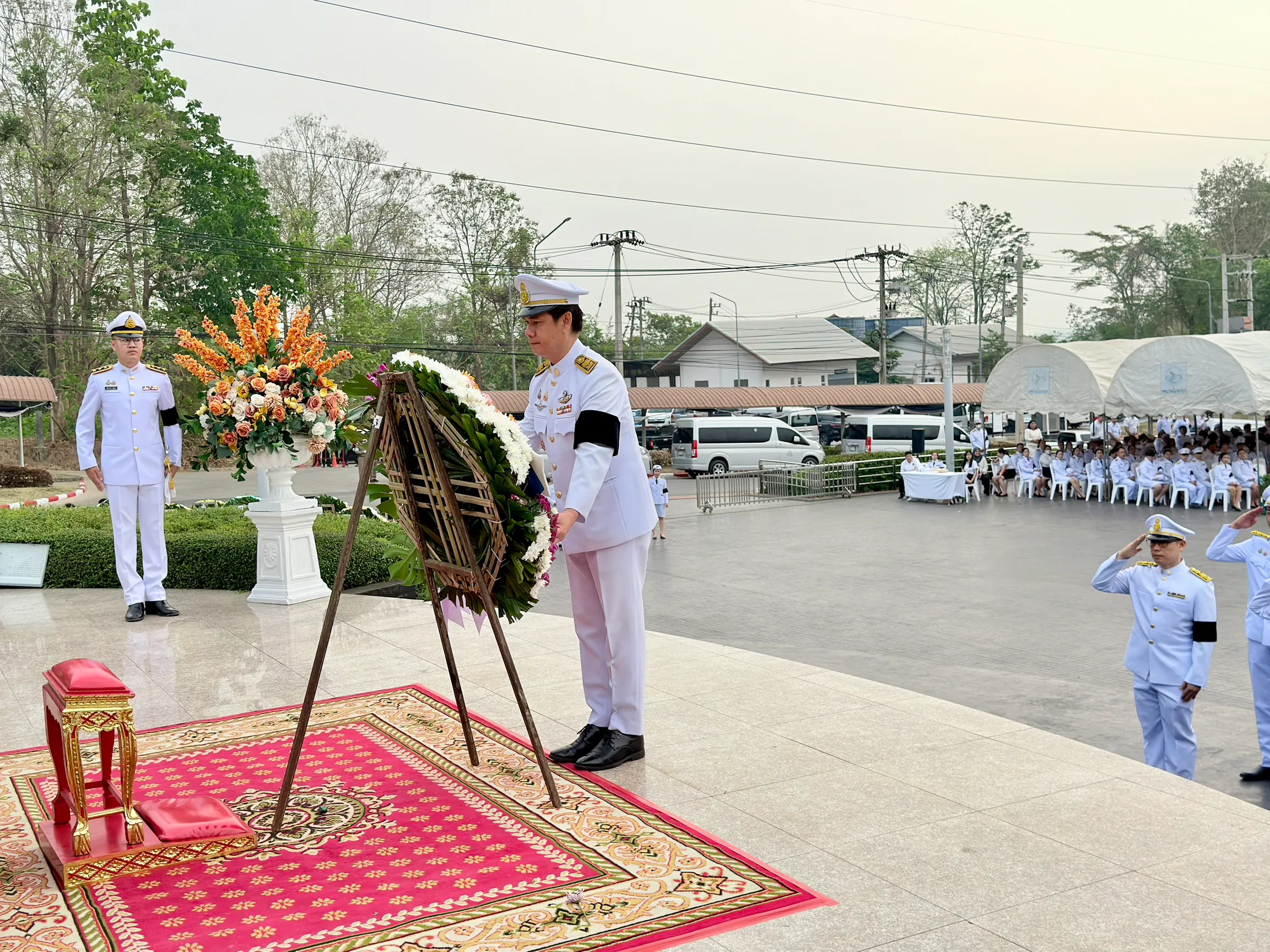 คณะรัฐศาสตร์และสังคมศาสตร์ มหาวิทยาลัยพะเยา ร่วมพิธีน้อมรำลึกพระมหากรุณาธิคุณ วันคล้ายวันสวรรคตสมเด็จพระนเรศวรมหาราช ประจำปี 2569