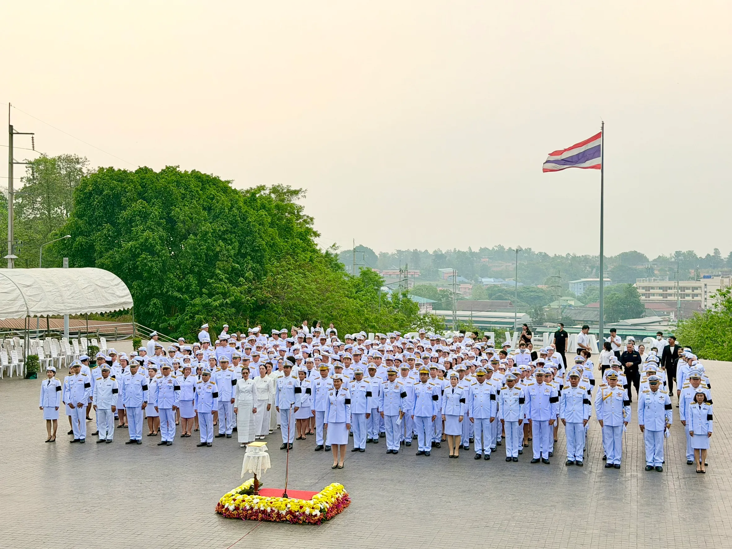 คณะรัฐศาสตร์และสังคมศาสตร์ มหาวิทยาลัยพะเยา ร่วมพิธีน้อมรำลึกพระมหากรุณาธิคุณ วันคล้ายวันสวรรคตสมเด็จพระนเรศวรมหาราช ประจำปี 2569