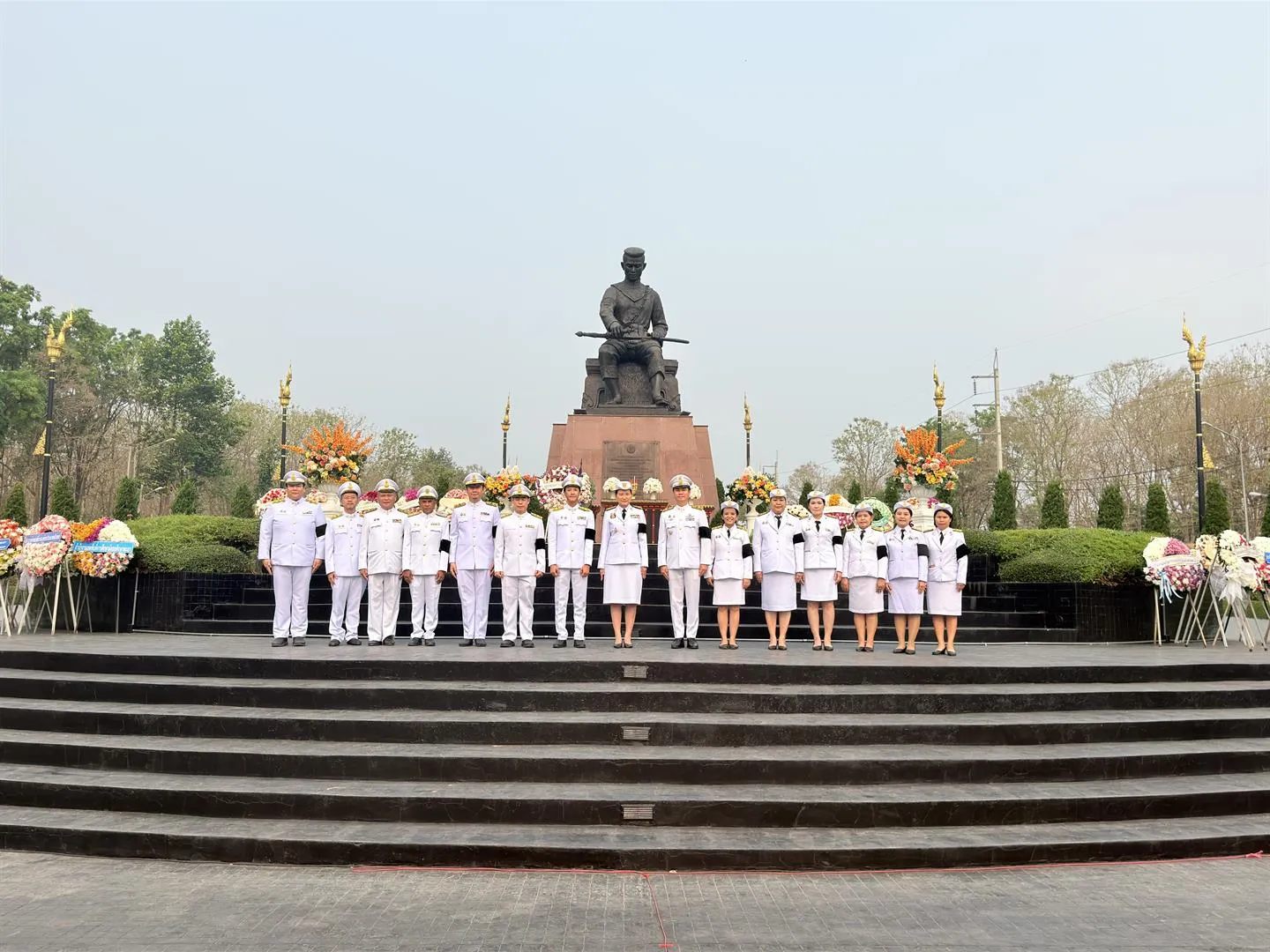 คณะรัฐศาสตร์และสังคมศาสตร์ มหาวิทยาลัยพะเยา ร่วมพิธีน้อมรำลึกพระมหากรุณาธิคุณ วันคล้ายวันสวรรคตสมเด็จพระนเรศวรมหาราช ประจำปี 2569