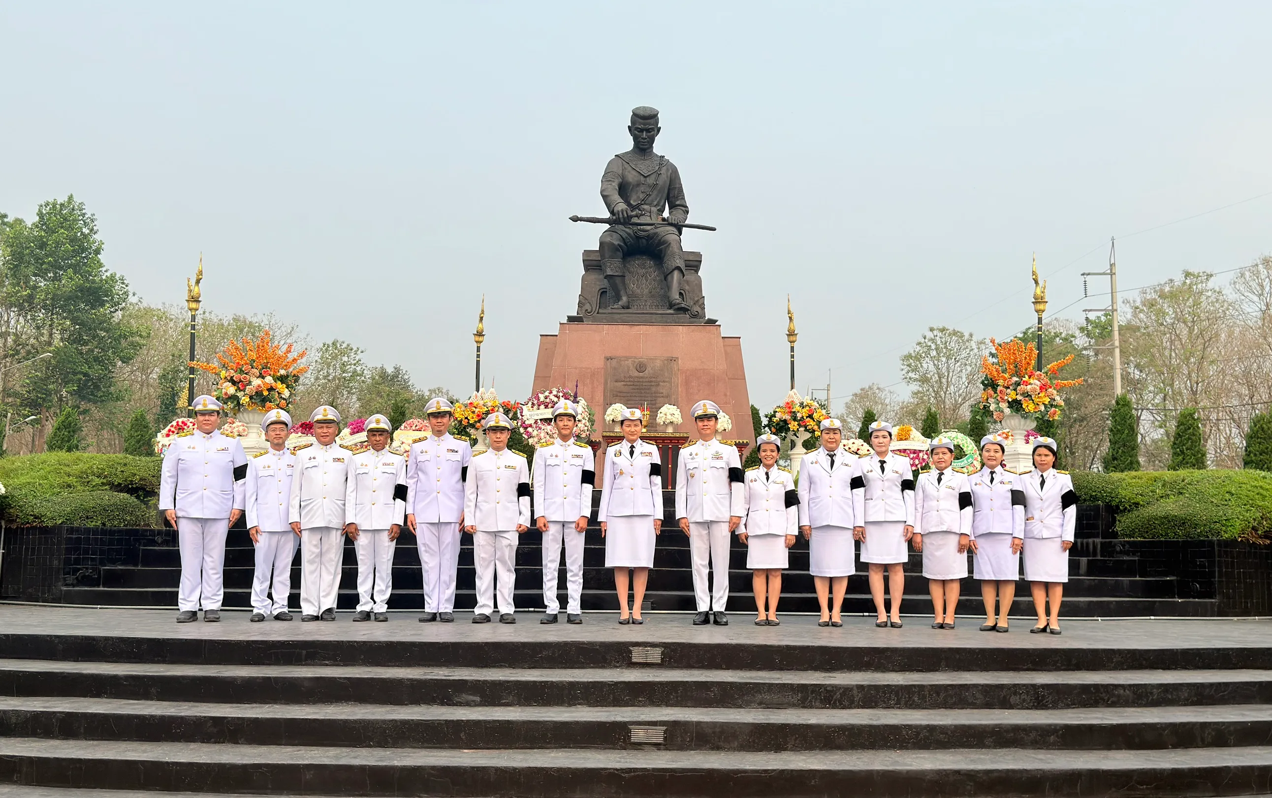คณะรัฐศาสตร์และสังคมศาสตร์ มหาวิทยาลัยพะเยา ร่วมพิธีน้อมรำลึกพระมหากรุณาธิคุณ วันคล้ายวันสวรรคตสมเด็จพระนเรศวรมหาราช ประจำปี 2569