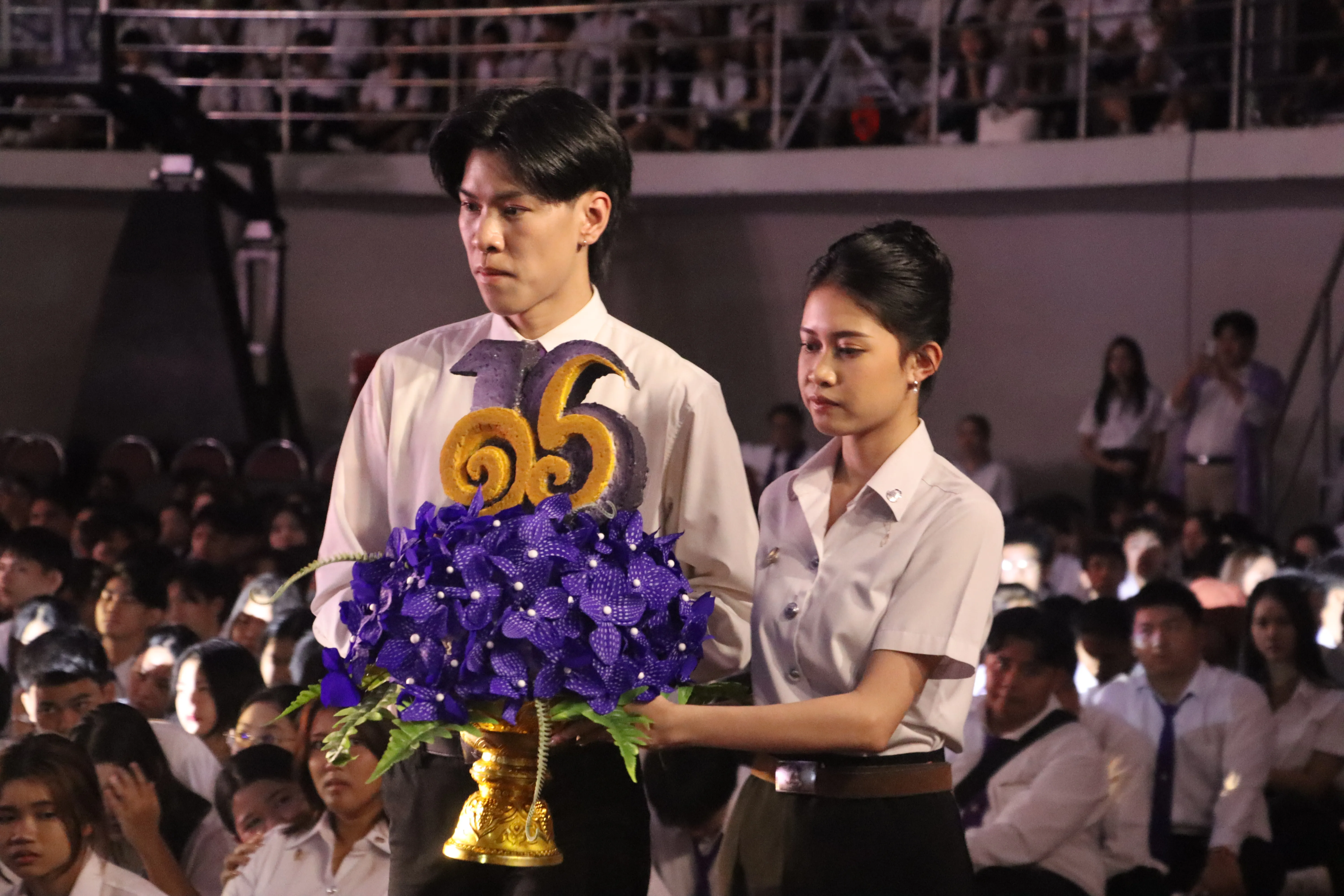 คณะรัฐศาสตร์และสังคมศาสตร์ ร่วมต้อนรับนิสิตใหม่ในพิธีบายศรีสู่ขวัญฟ้ามุ่ยช่อที่ 16 สานสัมพันธ์สู่ครอบครัวมหาวิทยาลัยพะเยา