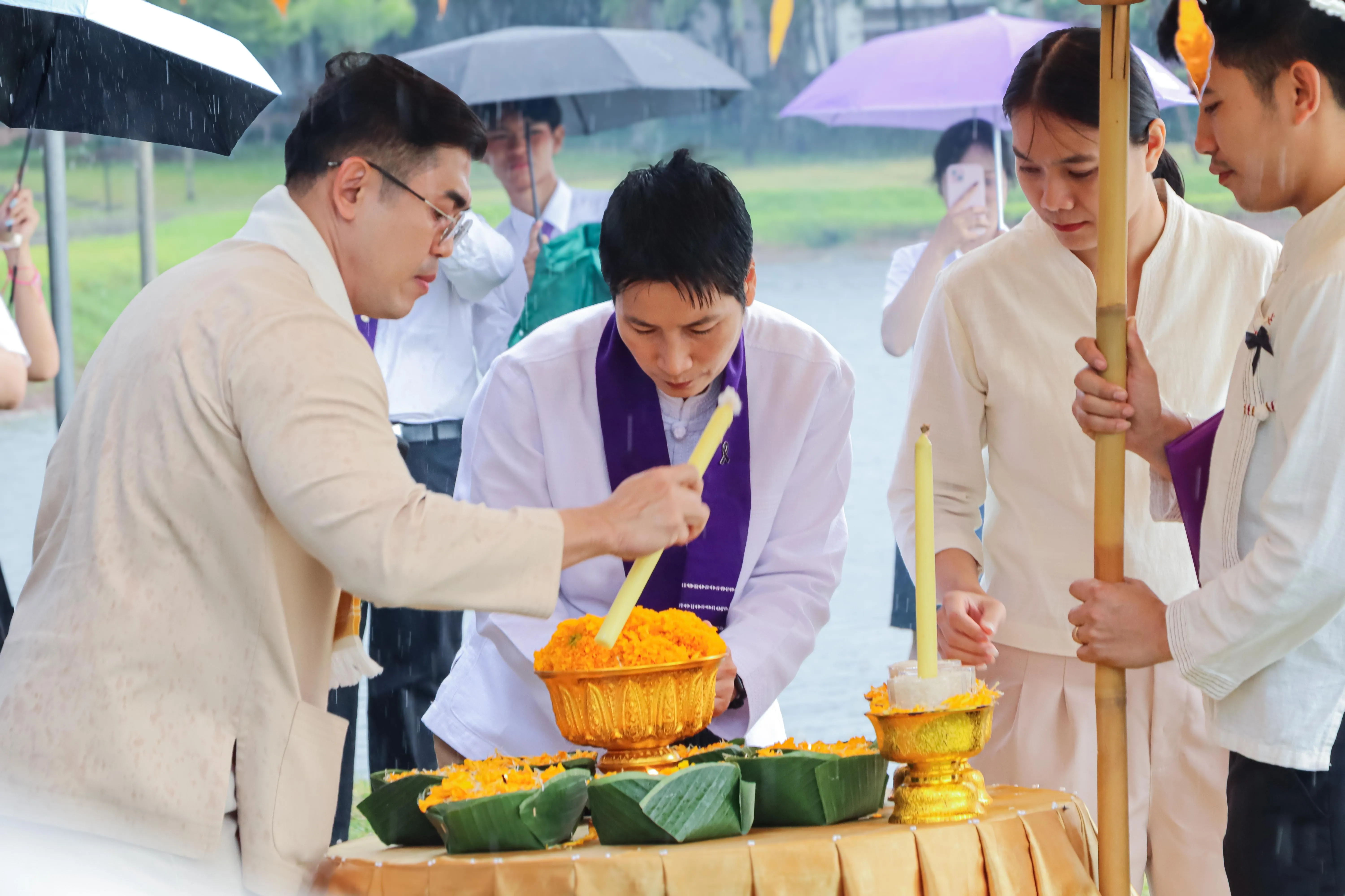 11 ปี แห่งสายธารศรัทธา พิธีตักน้ำและเจริญพระพุทธมนต์น้ำสรงพระธาตุจอมทอง ประจำปี 2569