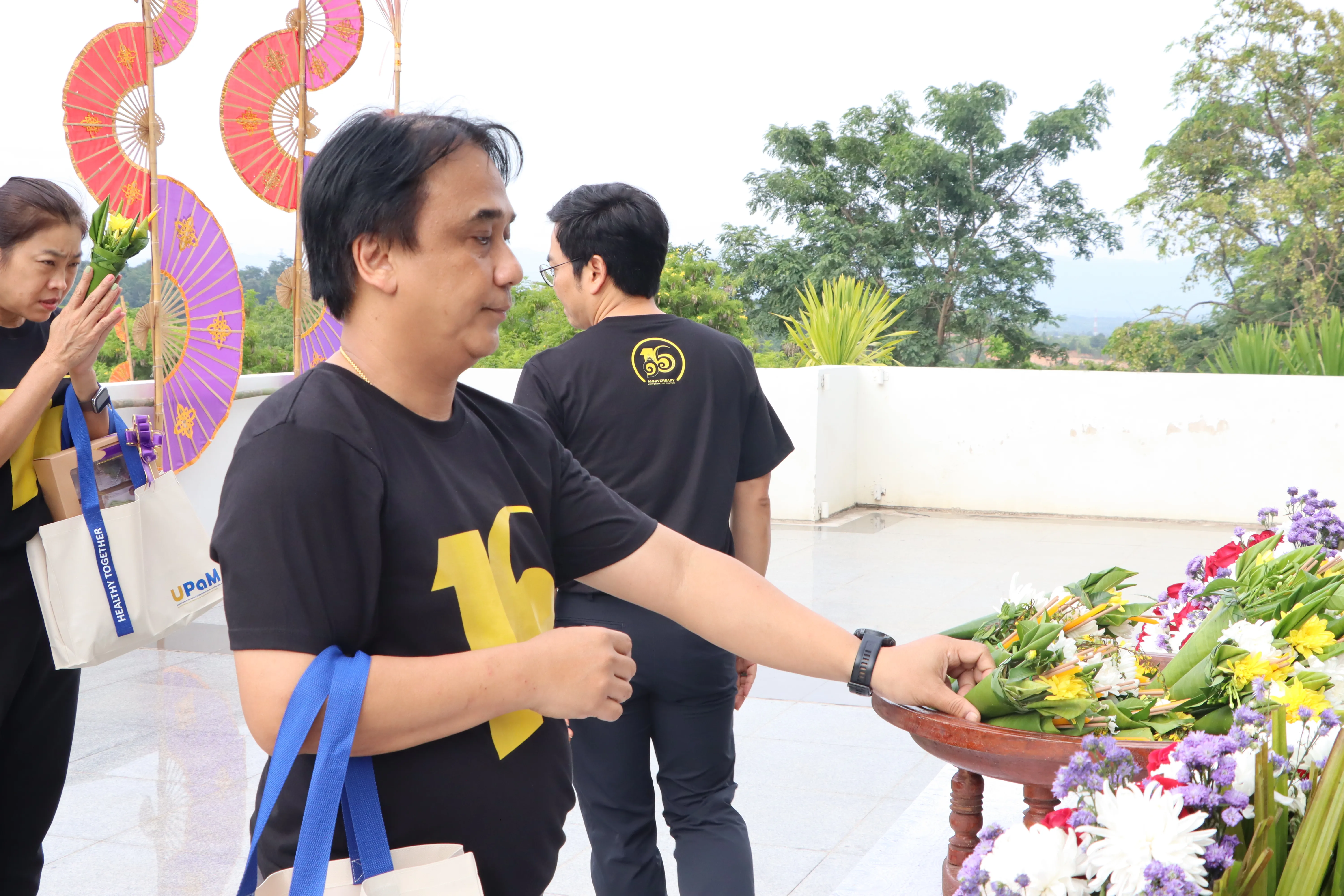 คณะรัฐศาสตร์และสังคมศาสตร์ ร่วมจัดกิจกรรม "เรียนรู้ ขอพร พระพุทธรูปประจำมหาวิทยาลัย" ณ พระพุทธภุชคารักษ์ ในงานเฉลิมฉลองครบรอบ 16 ปี มหาวิทยาลัยพะเยา
