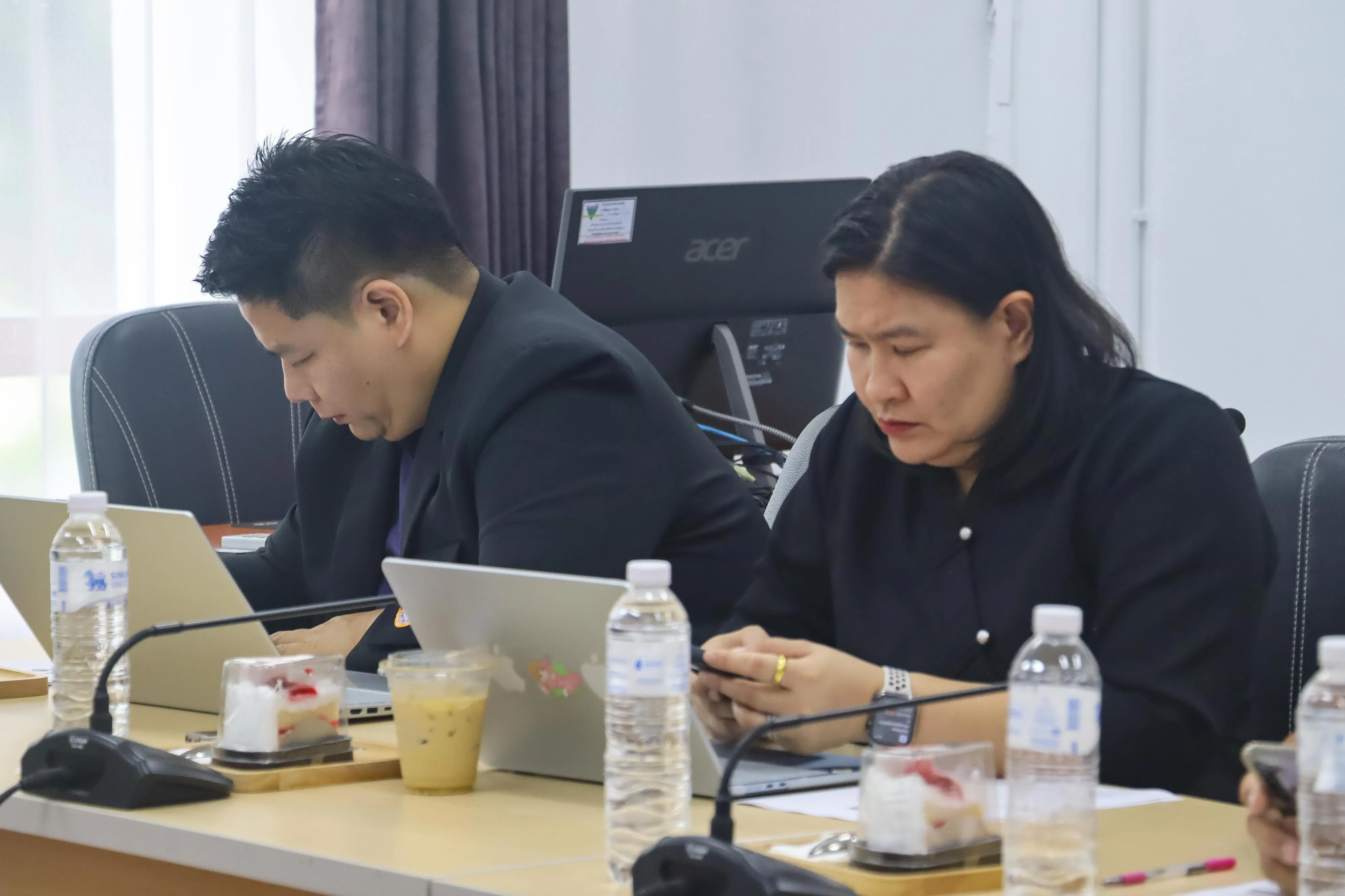 คณะรัฐศาสตร์และสังคมศาสตร์ มหาวิทยาลัยพะเยา ร่วมหารือแนวทางบูรณาการหลักสูตรต้านทุจริตศึกษา e-Learning สู่การจัดการเรียนการสอน
