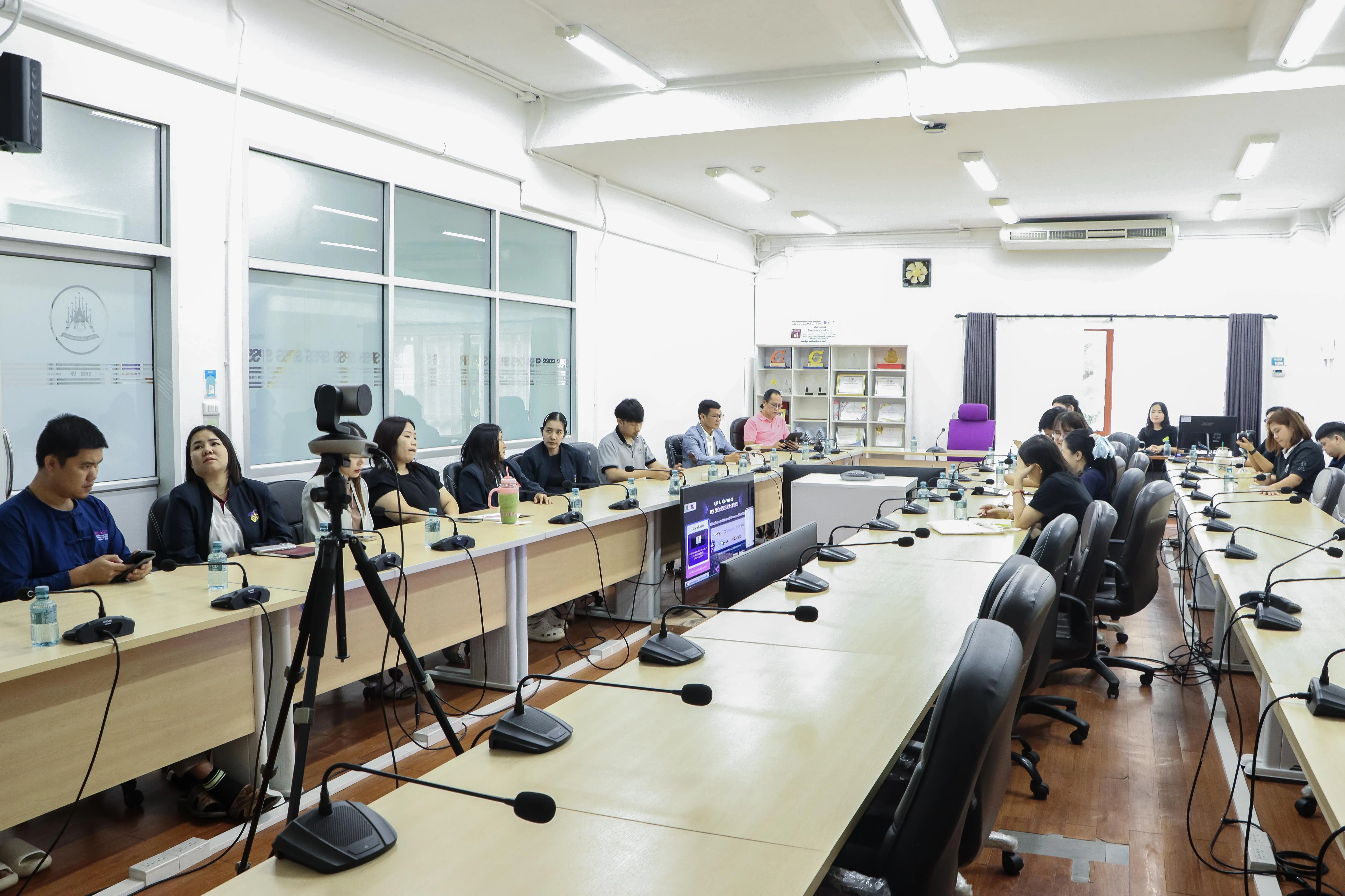 คณะรัฐศาสตร์และสังคมศาสตร์ ร่วมรับฟังและแลกเปลี่ยนข้อคิดเห็น Customer Voice เพื่อยกระดับ การบริการสู่ความเป็นเลิศ จากสถาบันนวัตกรรมการเรียนรู้