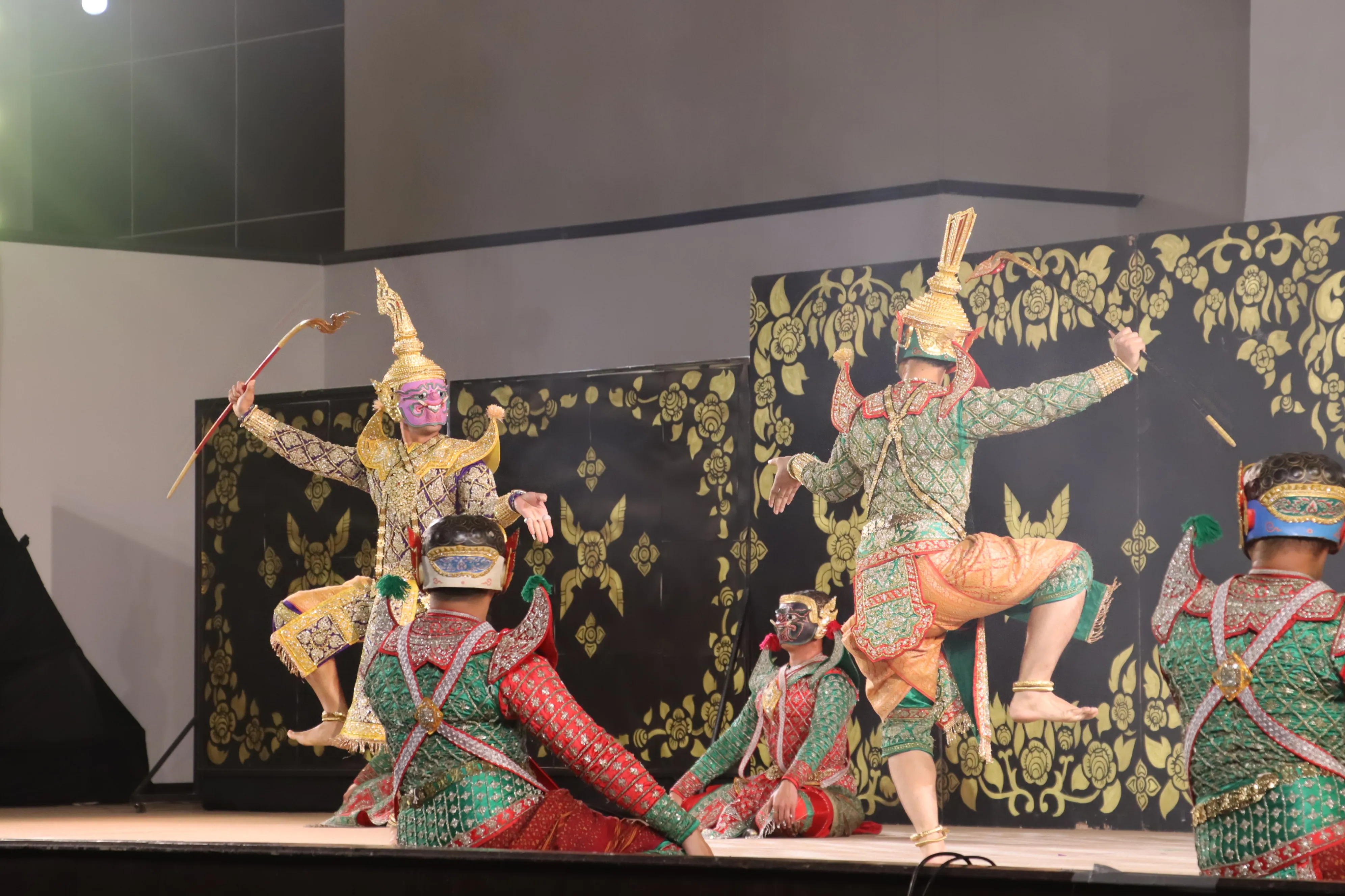 คณะรัฐศาสตร์และสังคมศาสตร์ ร่วมสืบสานมรดกนาฏศิลป์ไทย ชมการแสดงโขน “รามสมณะวตาร” ณ มหาวิทยาลัยพะเยา