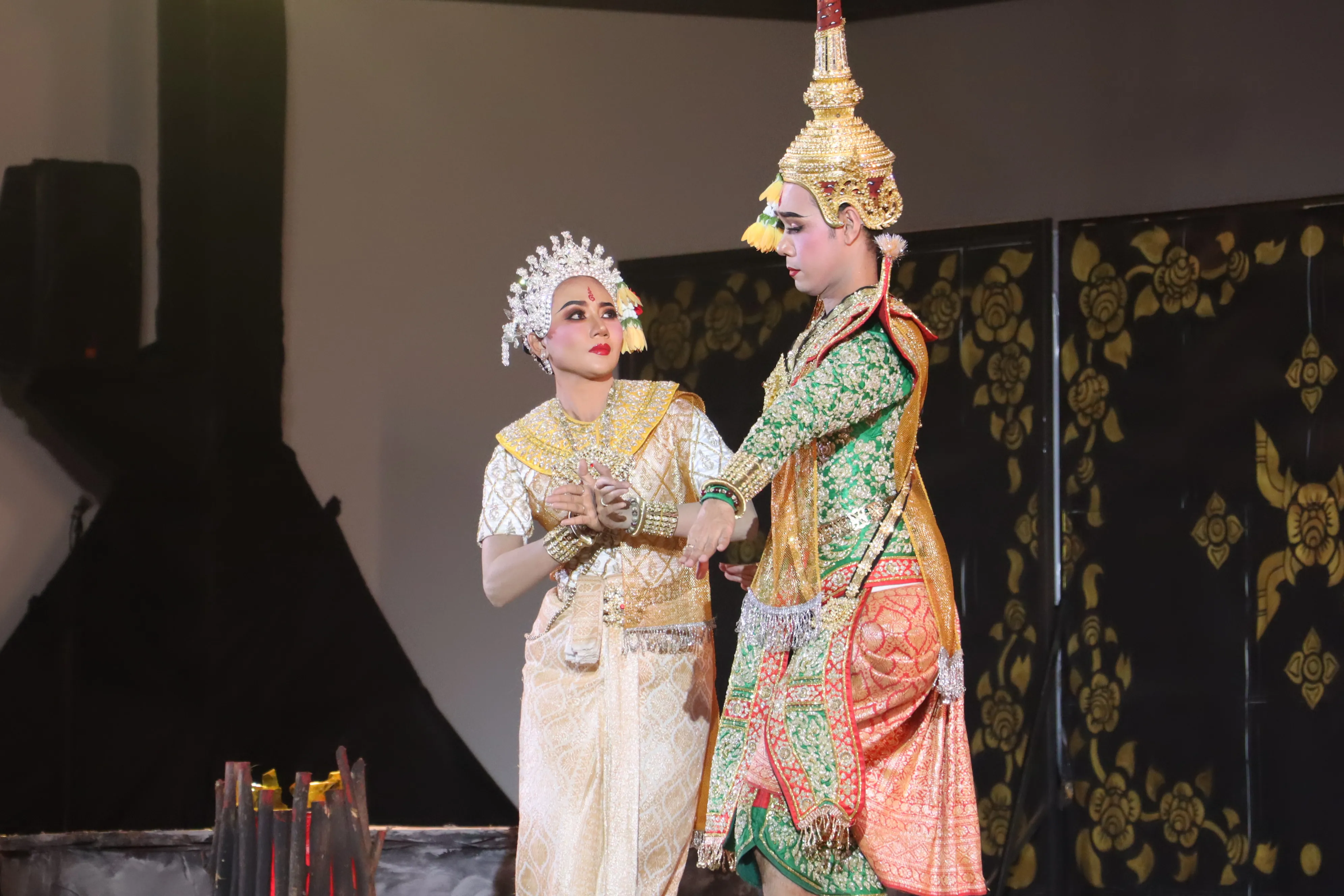 คณะรัฐศาสตร์และสังคมศาสตร์ ร่วมสืบสานมรดกนาฏศิลป์ไทย ชมการแสดงโขน “รามสมณะวตาร” ณ มหาวิทยาลัยพะเยา