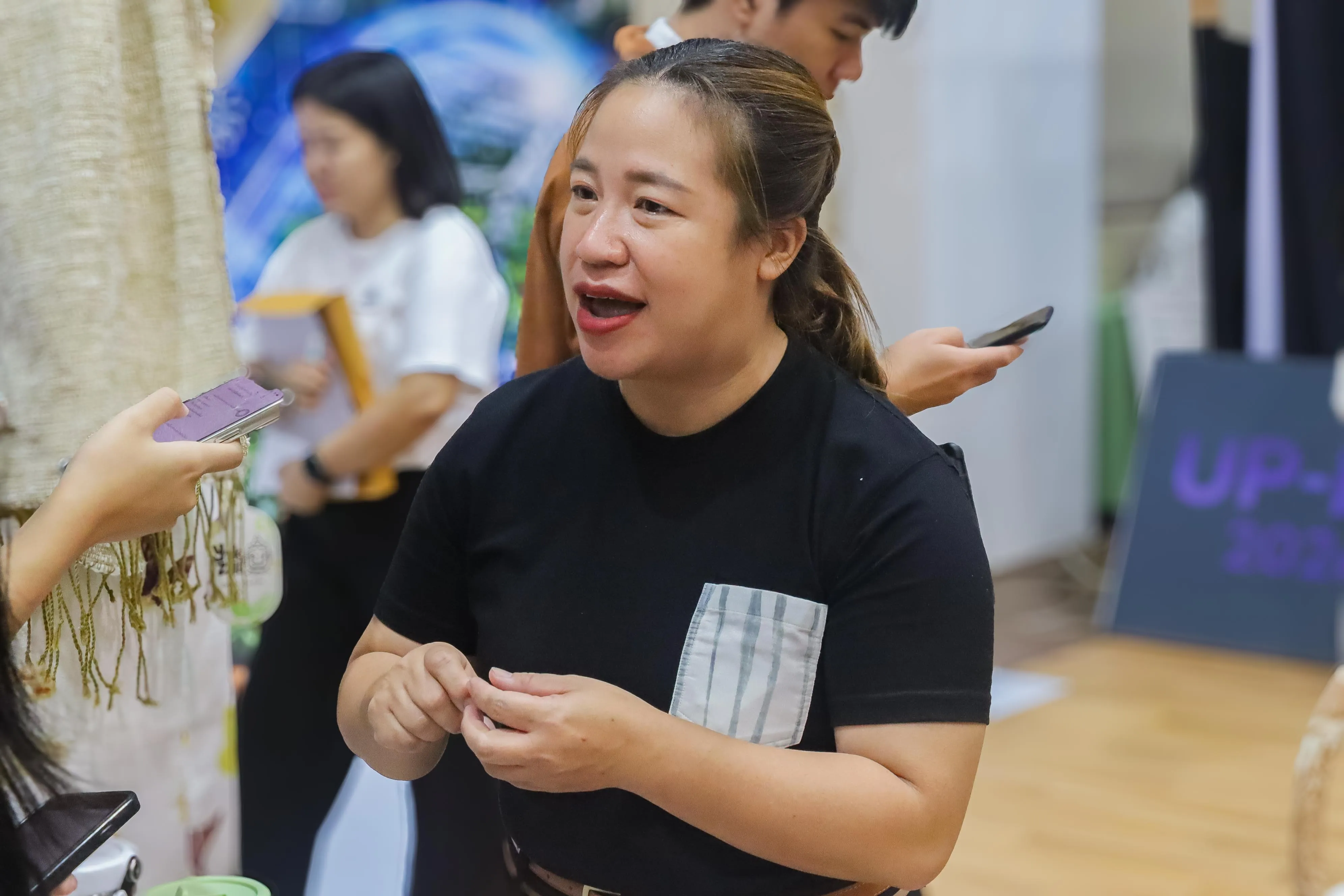 คณะนักวิจัยโครงการ “ผ้าพิมพ์รักษ์โลกพระธาตุขิงแกง” จัดกิจกรรมแลกเปลี่ยนเรียนรู้ สู่การพัฒนาองค์ความรู้และนวัตกรรมชุมชน